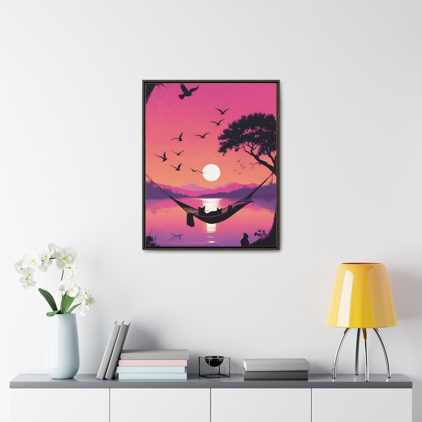 APPRECIATE THE LITTLE THINGS | Vertical Framed Canvas