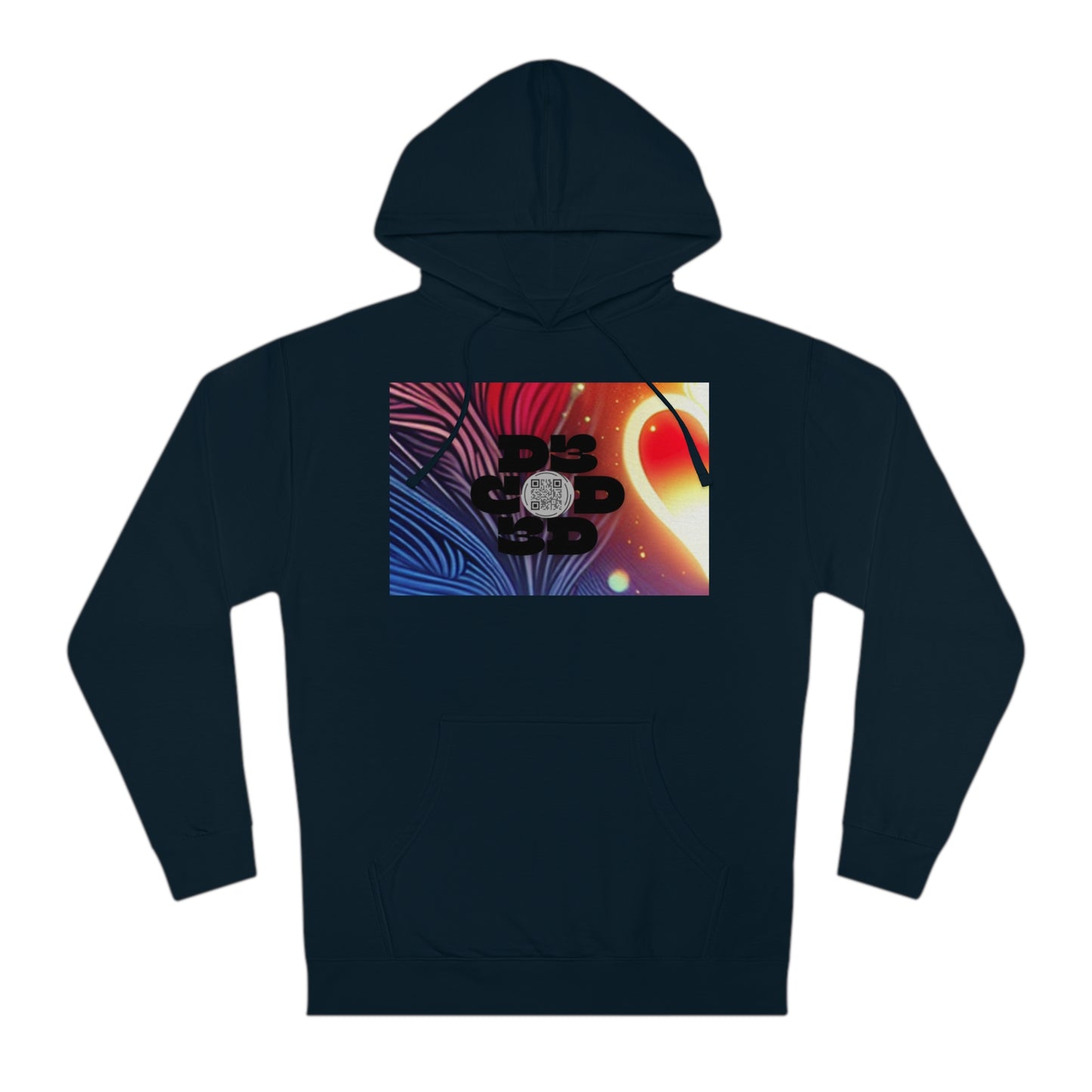 ENCODED | FOLLOW YOUR HEART | Unisex Hooded Sweatshirt