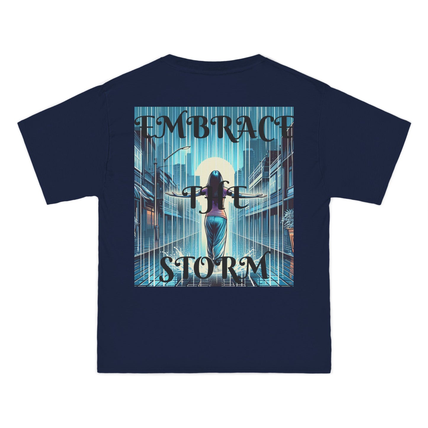 DECODED | EMBRACE THE STORM | Unisex Beefy-T®  Short-Sleeve T-Shirt