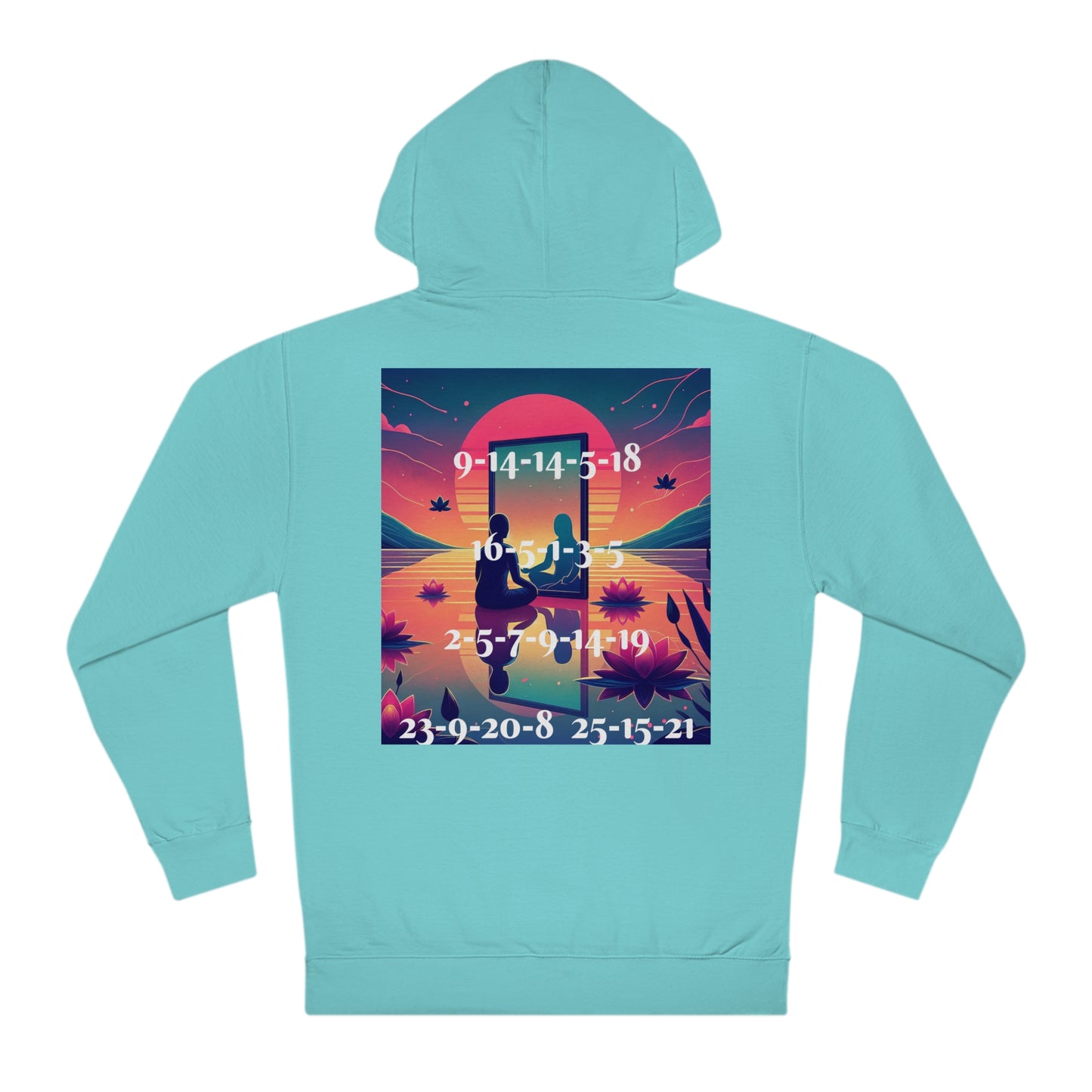 ENCODED | INNER PEACE BEGINS WITH YOU | Unisex Hooded Sweatshirt