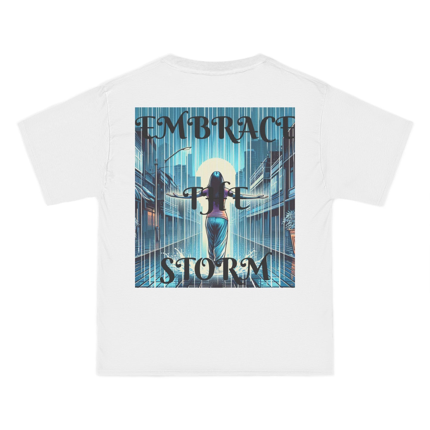 DECODED | EMBRACE THE STORM | Unisex Beefy-T®  Short-Sleeve T-Shirt