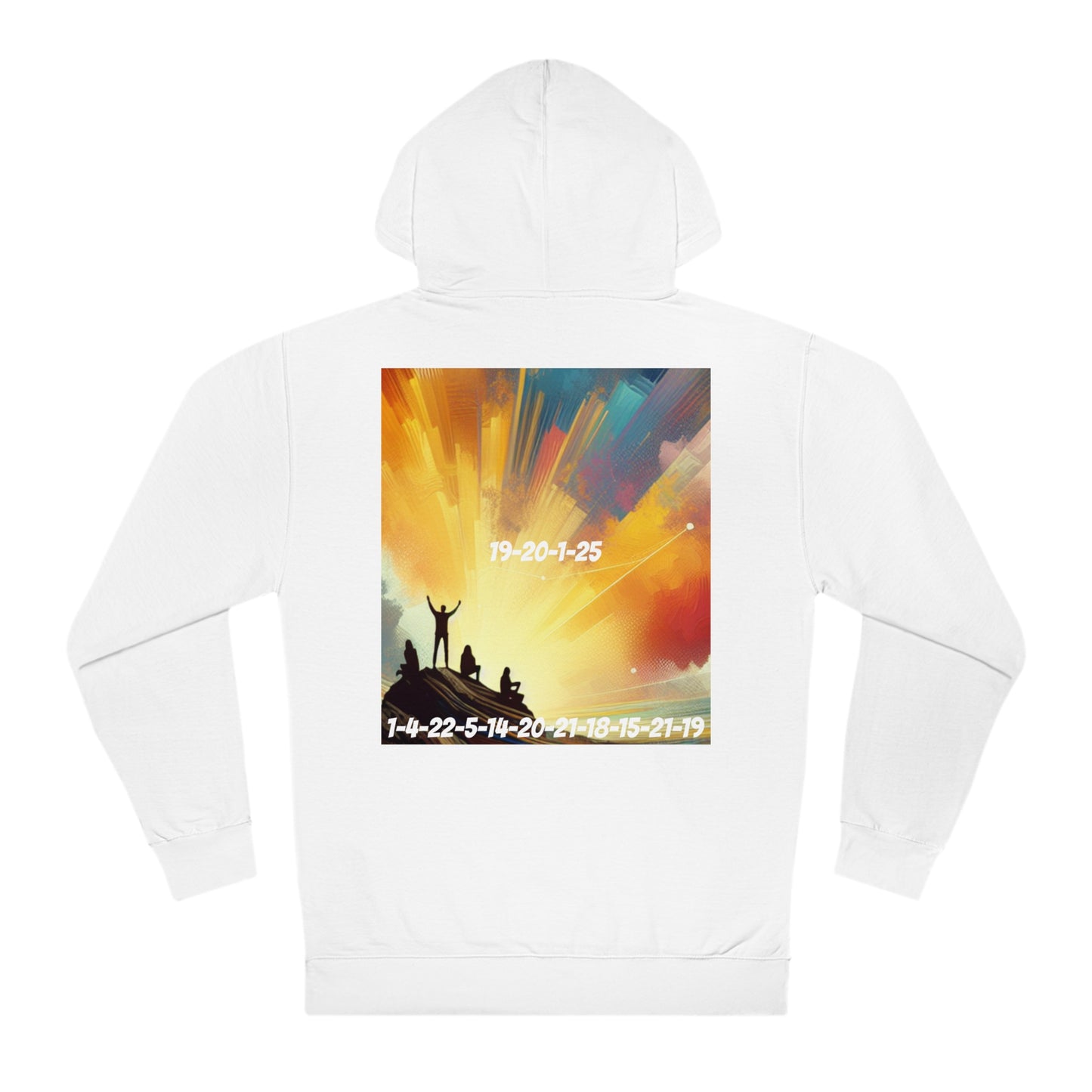 ENCODED | STAY ADVENTUROUS | Unisex Hooded Sweatshirt