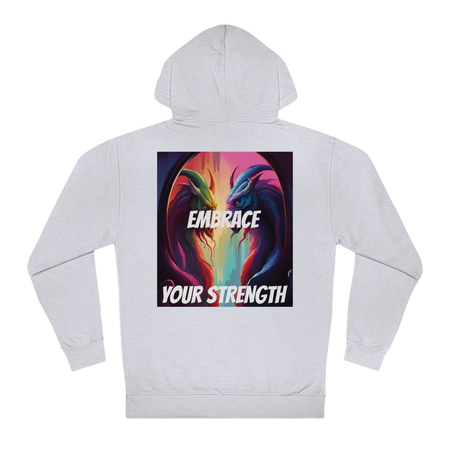 DECODED | EMBRACE YOUR STRENGTH | Unisex Hooded Sweatshirt