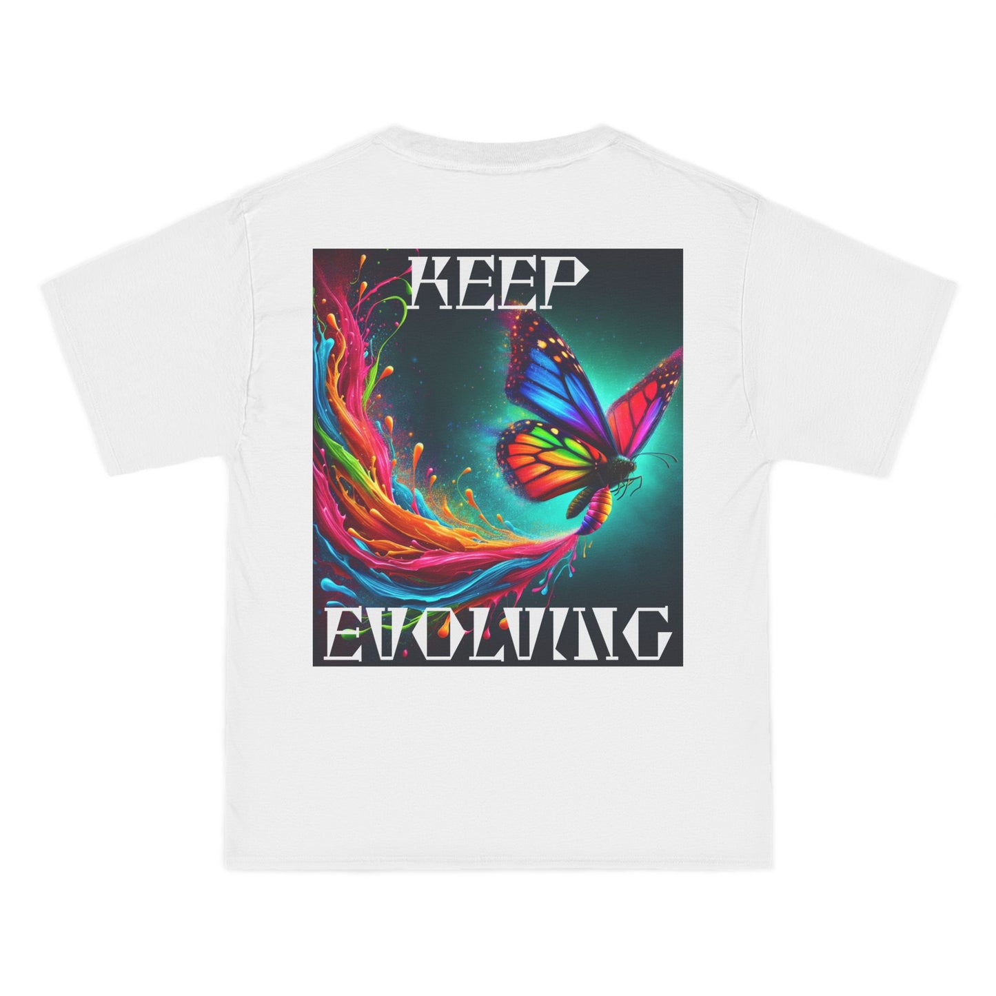 DECODED | KEEP EVOLVING | Unisex Beefy-T® short-sleeve T-shirt