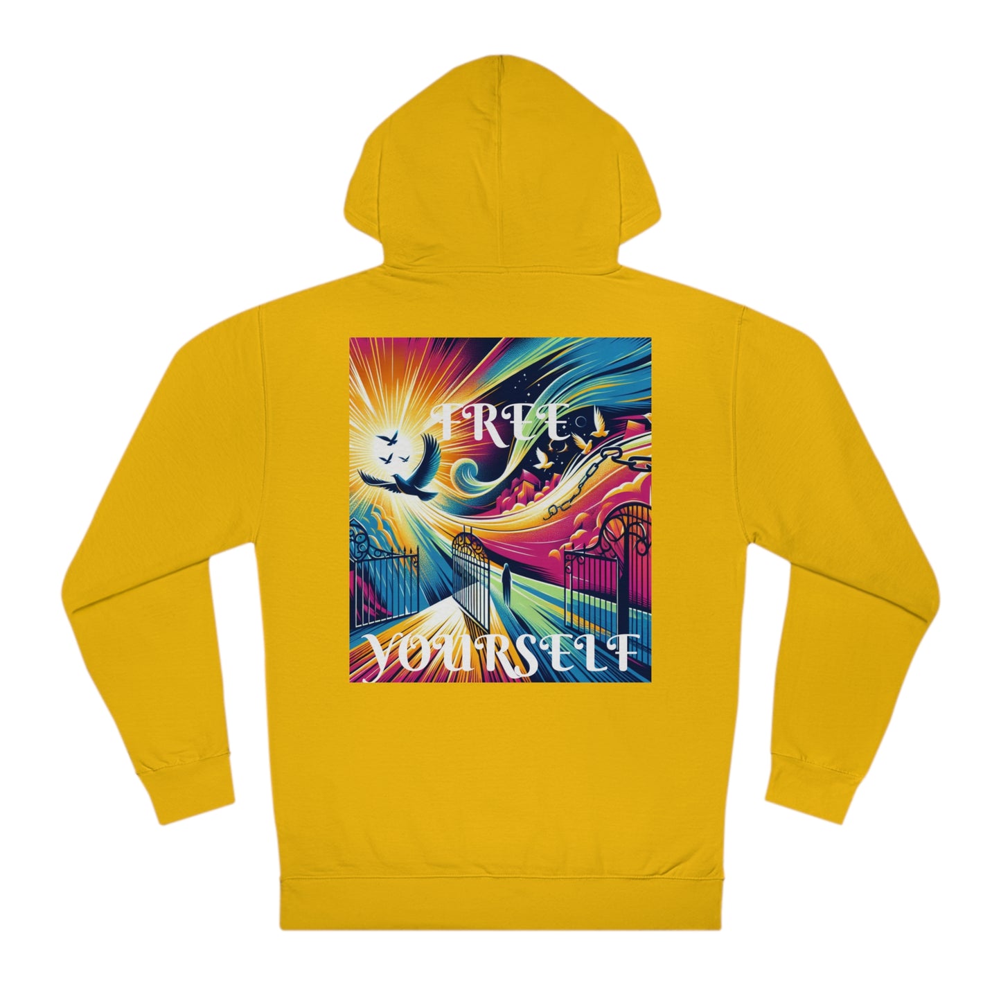 DECODED | FREE YOURSELF | Unisex Hooded Sweatshirt