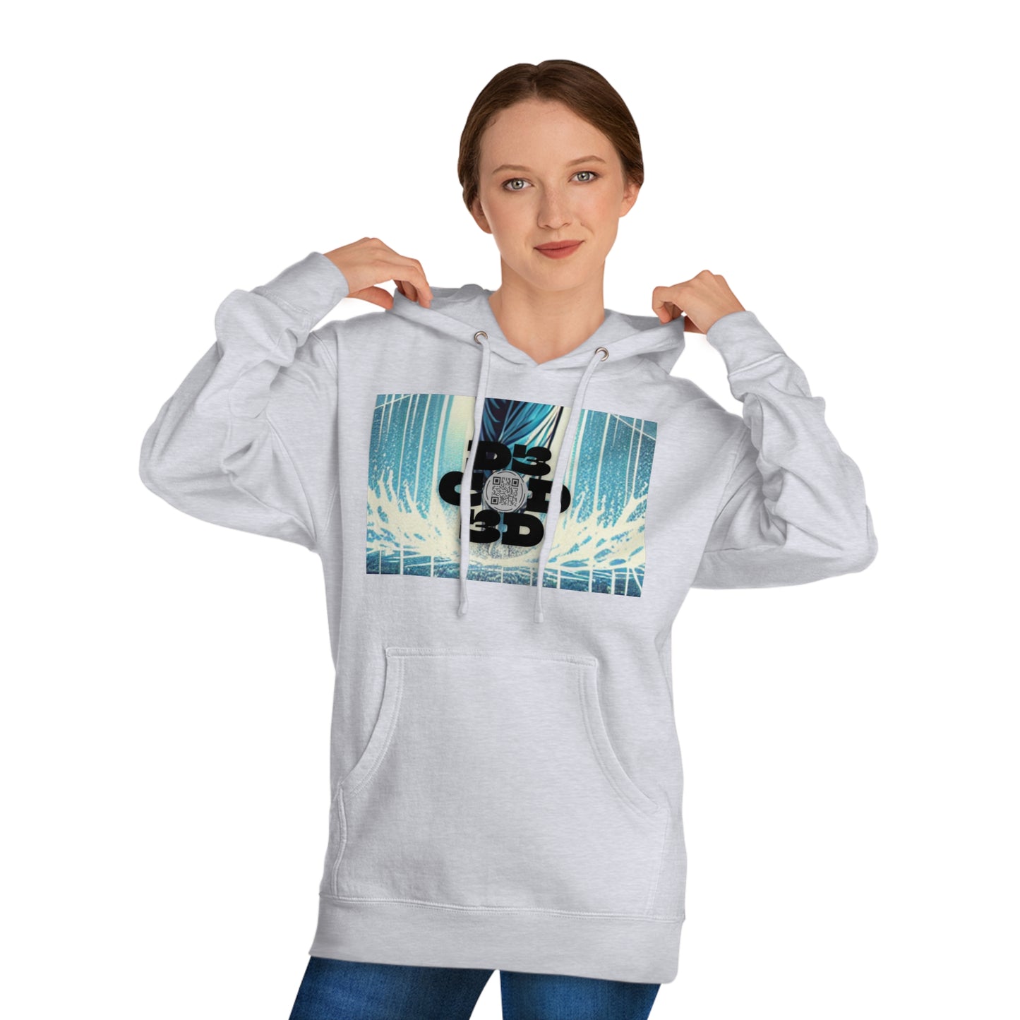 ENCODED | EMBRACE THE STORM | Unisex Hooded Sweatshirt