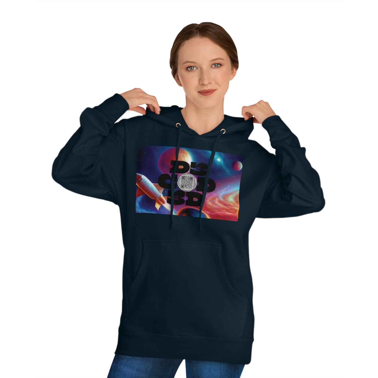 ENCODED | DREAM BIG | Unisex Hooded Sweatshirt