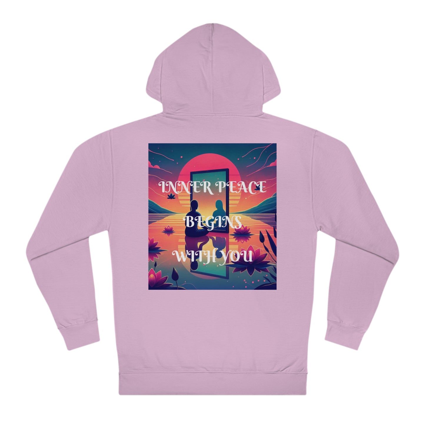 DECODED | INNER PEACE BEGINS WITH YOU | Unisex Hooded Sweatshirt