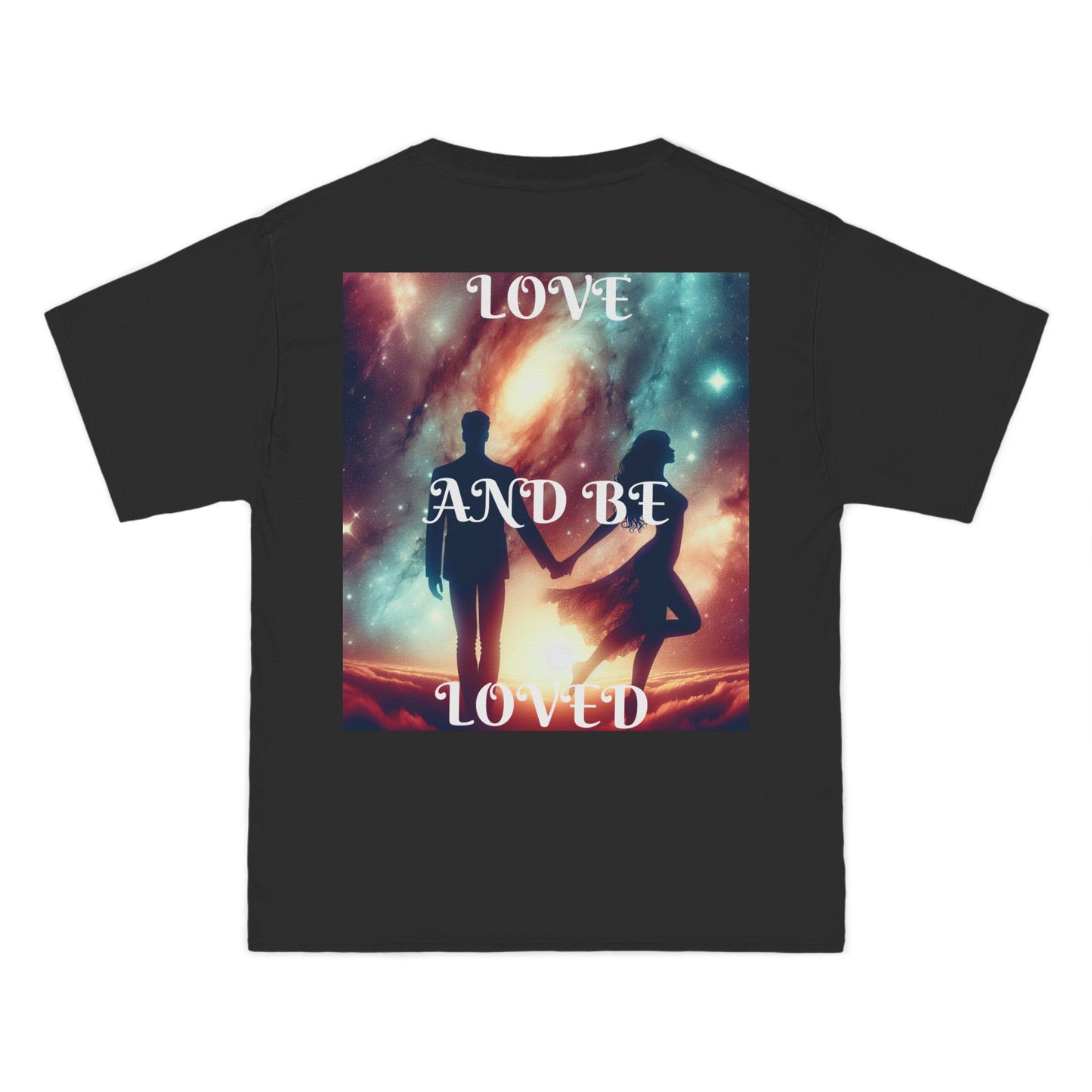 DECODED | LOVE AND BE LOVED | Unisex Beefy-T® short-sleeve T-shirt