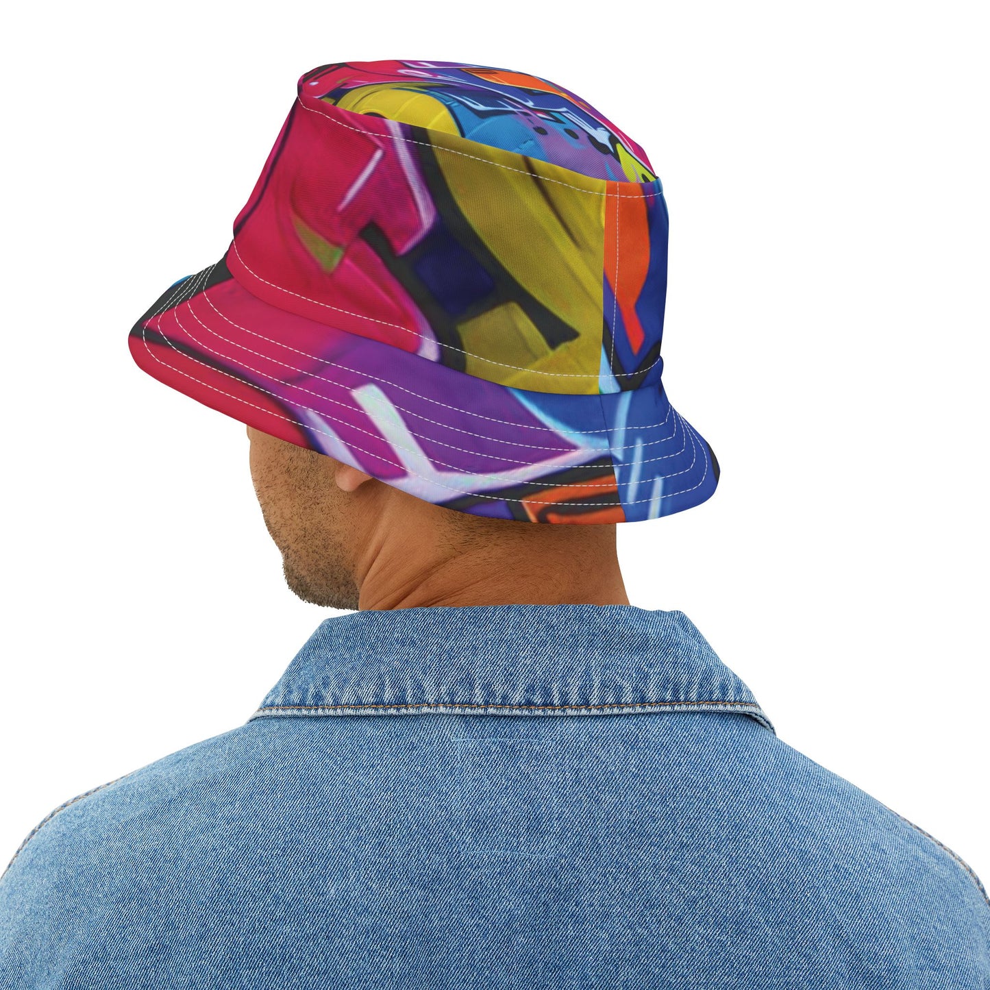 D3C0D3D BRAND Bucket Hat (AOP)