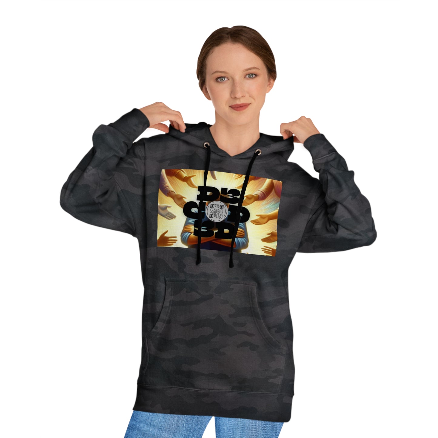 ENCODED | YOU ARE NOT ALONE | Unisex Hooded Sweatshirt