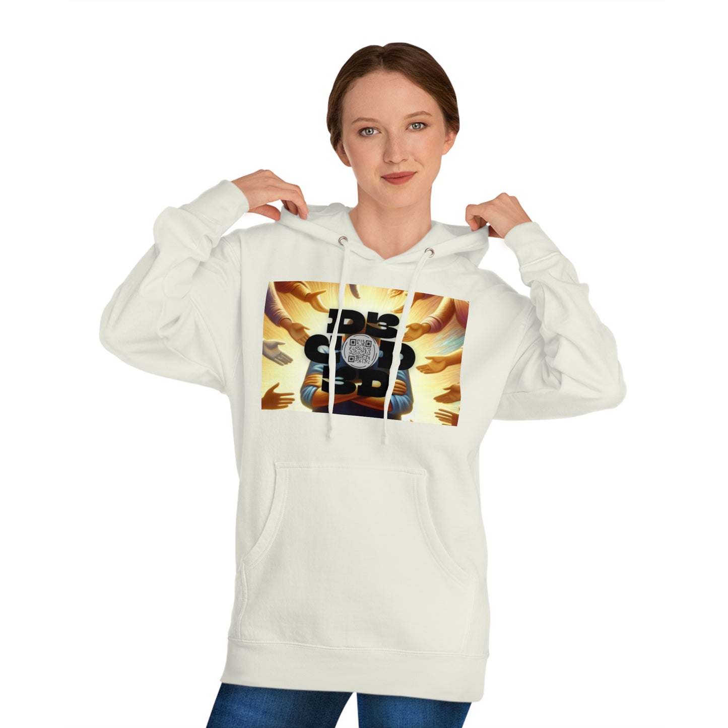 DECODED | YOU ARE NOT ALONE | Unisex Hooded Sweatshirt