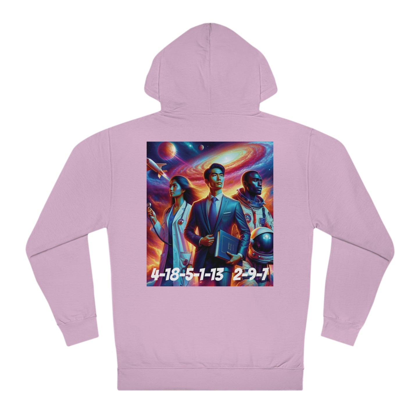 ENCODED | DREAM BIG | Unisex Hooded Sweatshirt