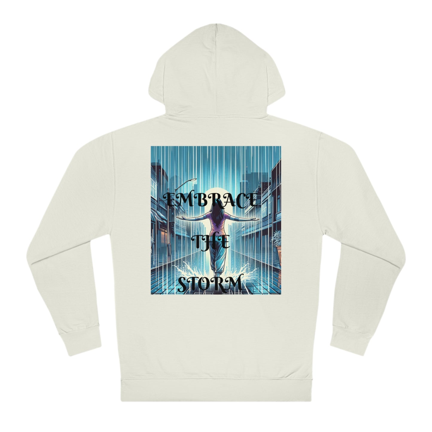 DECODED | EMBRACE THE STORM | Unisex Hooded Sweatshirt