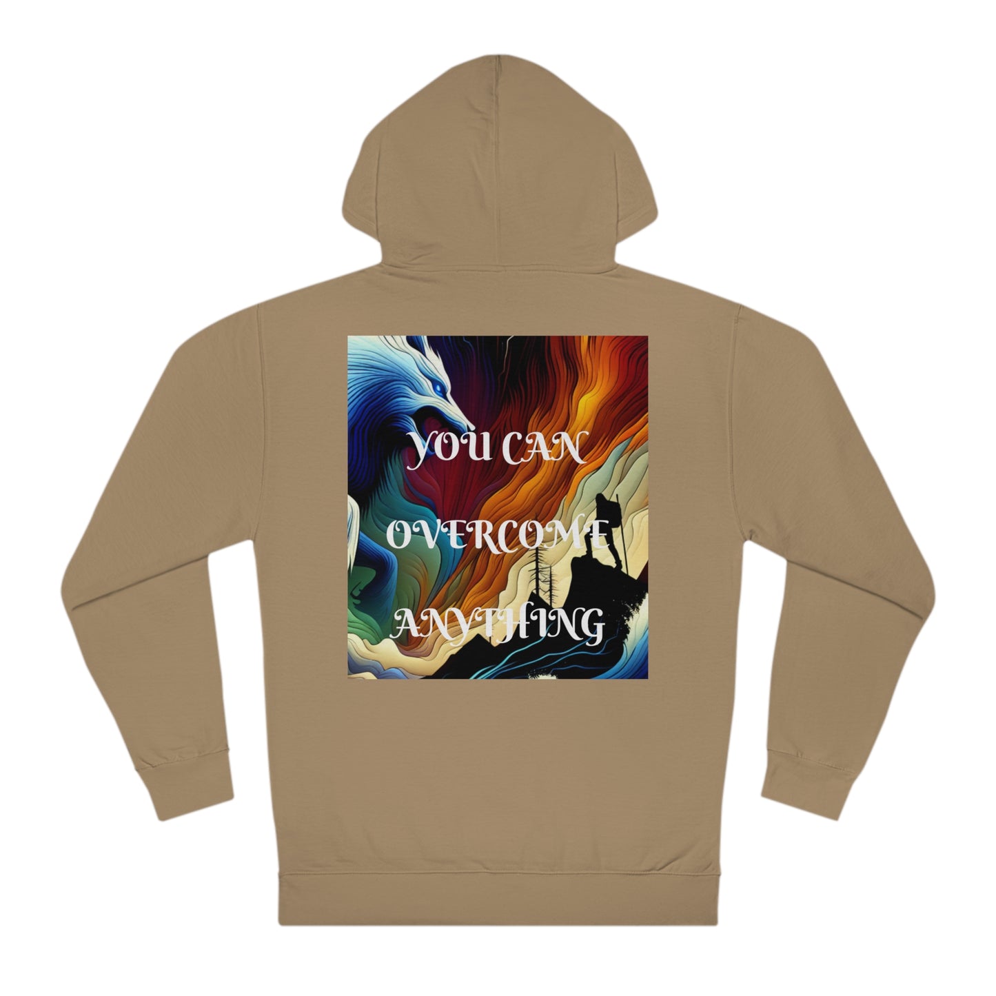 DECODED | YOU CAN OVERCOME ANYTHING | Unisex Hooded Sweatshirt