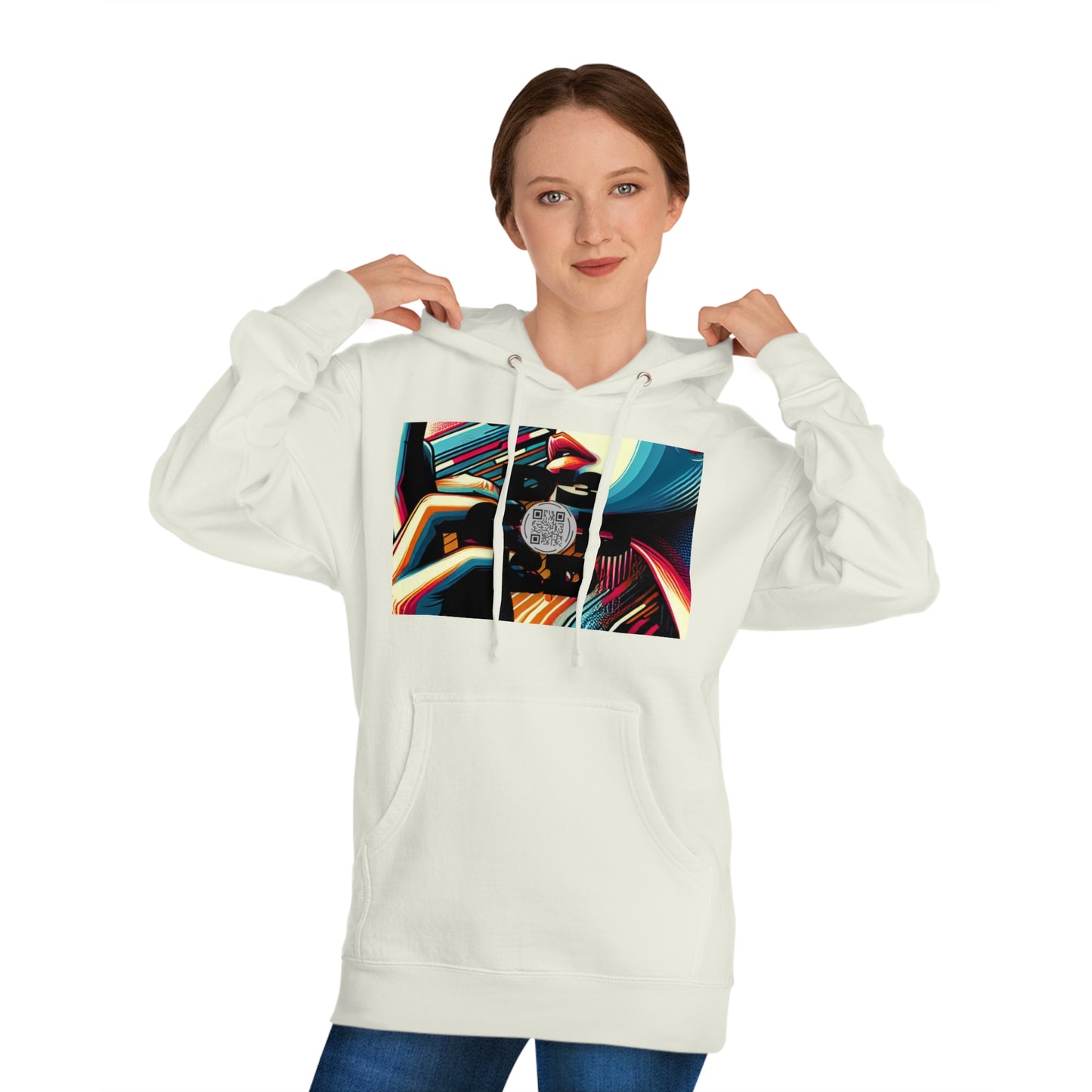 ENCODED | REALITY CHECK REQUIRED | Unisex Hooded Sweatshirt