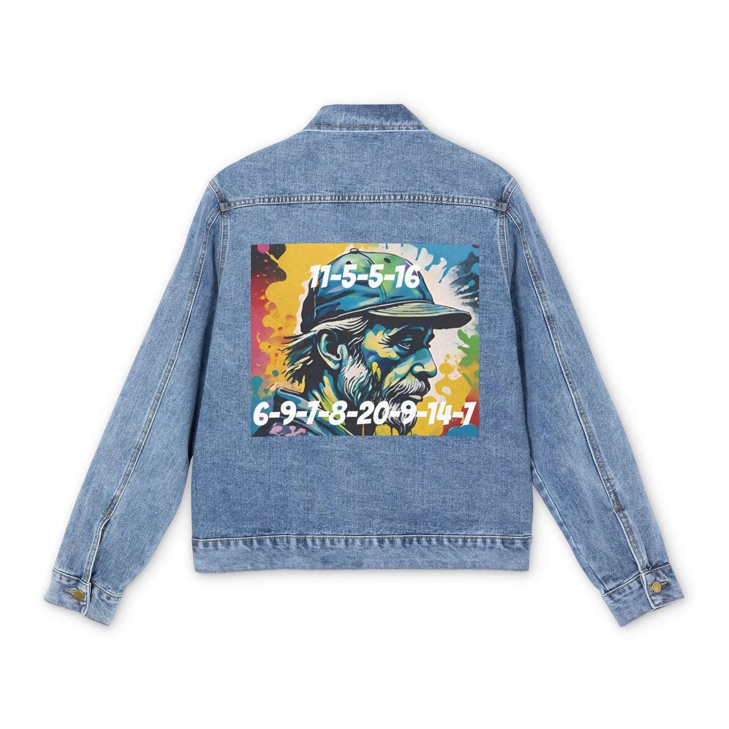 KEEP FIGHTING [Special Edition] Men's Denim Jacket