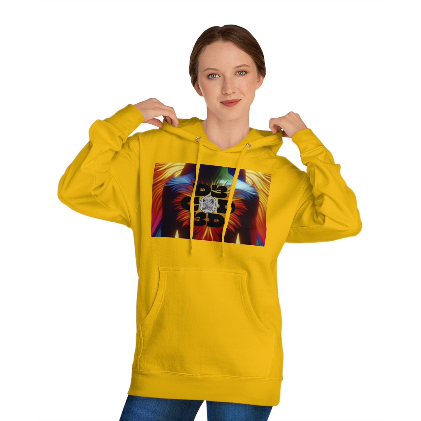 DECODED | KEEP SHINING | Unisex Hooded Sweatshirt