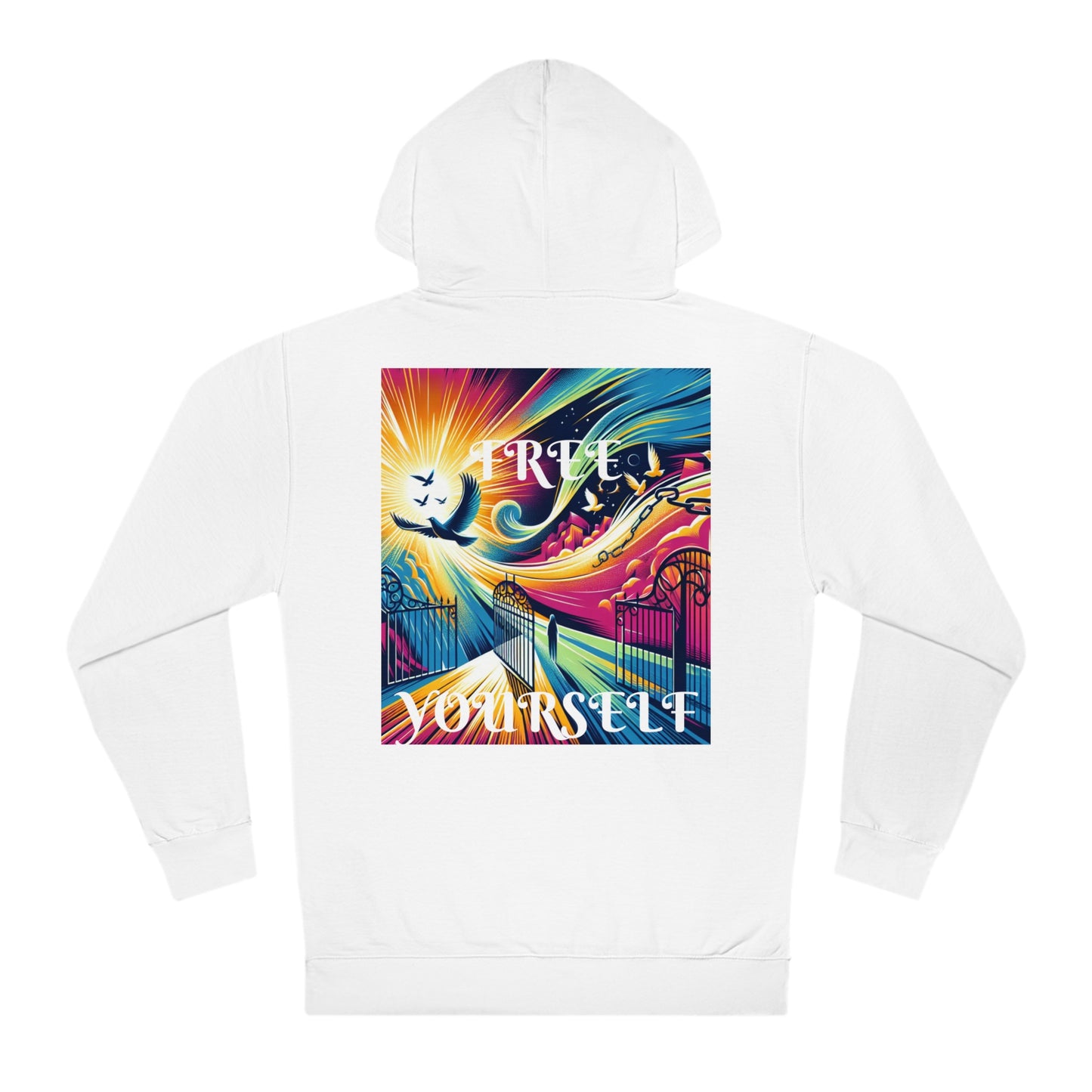 DECODED | FREE YOURSELF | Unisex Hooded Sweatshirt