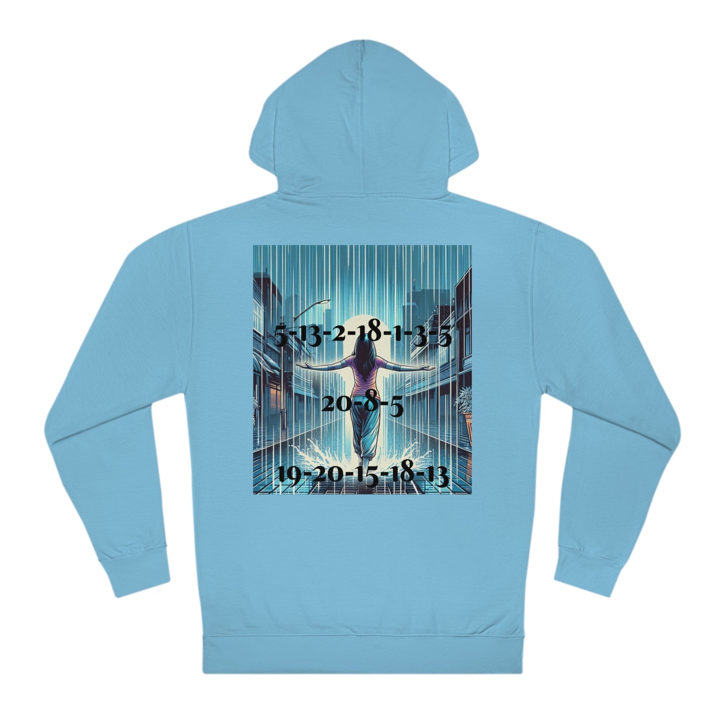 ENCODED | EMBRACE THE STORM | Unisex Hooded Sweatshirt