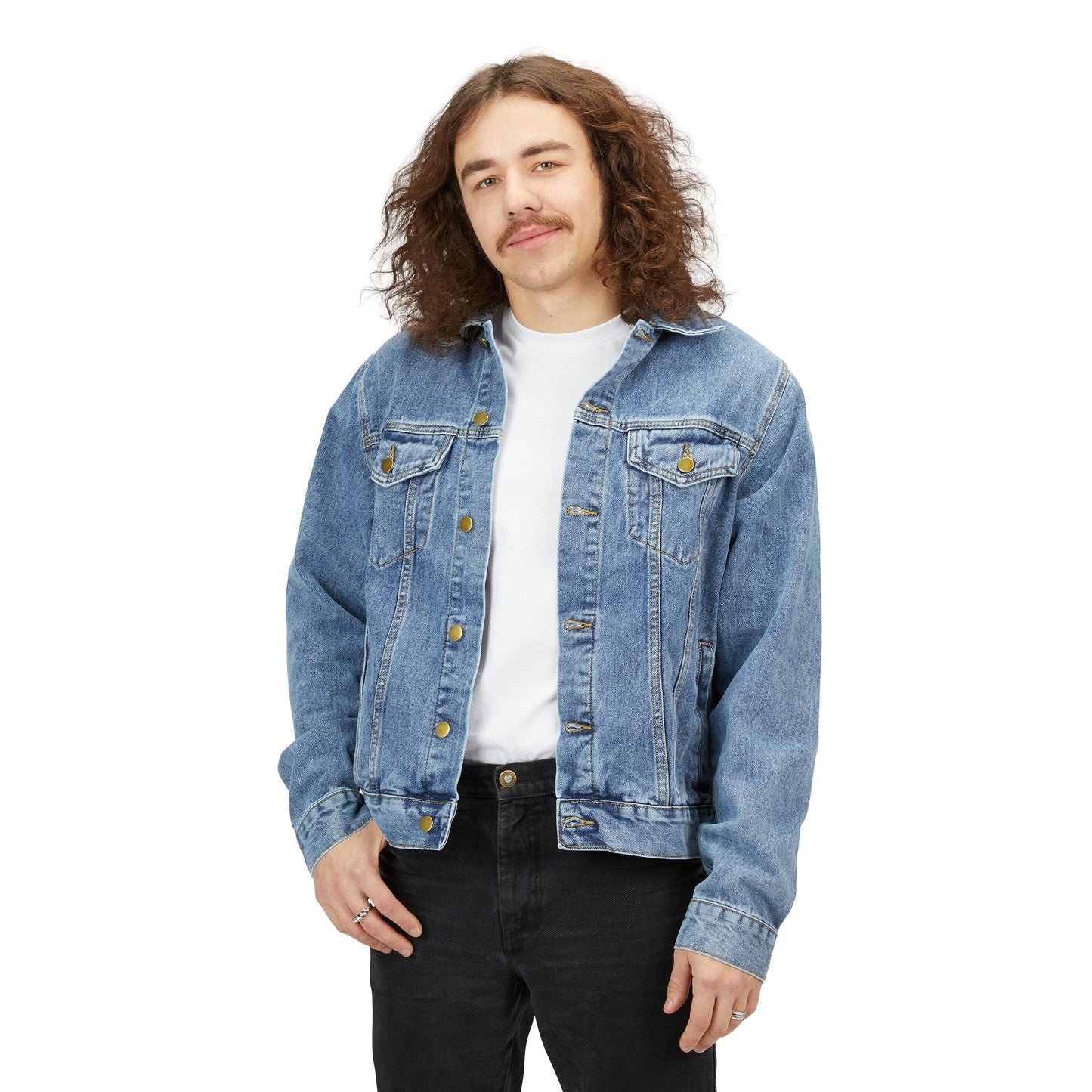 KEEP FIGHTING [Special Edition] Men's Denim Jacket