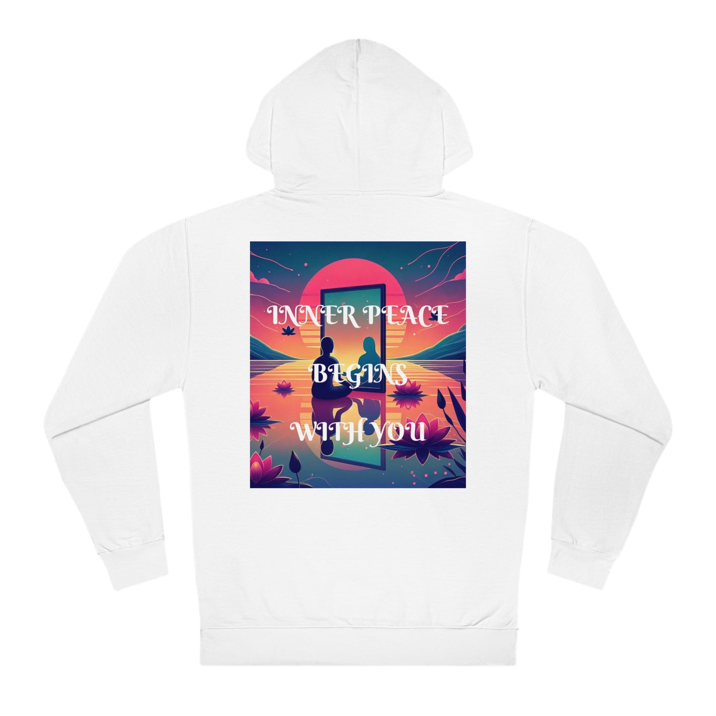 DECODED | INNER PEACE BEGINS WITH YOU | Unisex Hooded Sweatshirt