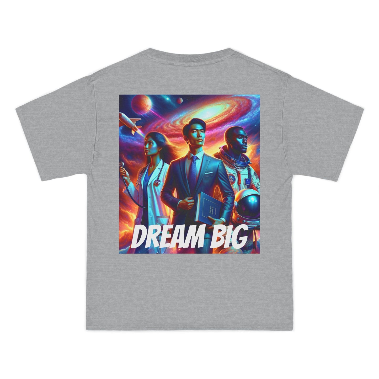 DECODED | DREAM BIG | Unisex Beefy-T® short-sleeve T-shirt