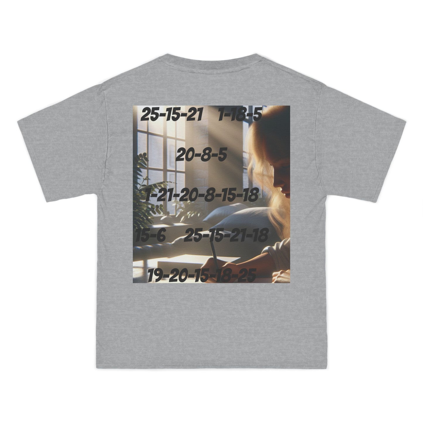 ENCODED | YOU ARE THE AUTHOR OF YOUR STORY | Unisex Beefy-T®  Short-Sleeve T-Shirt