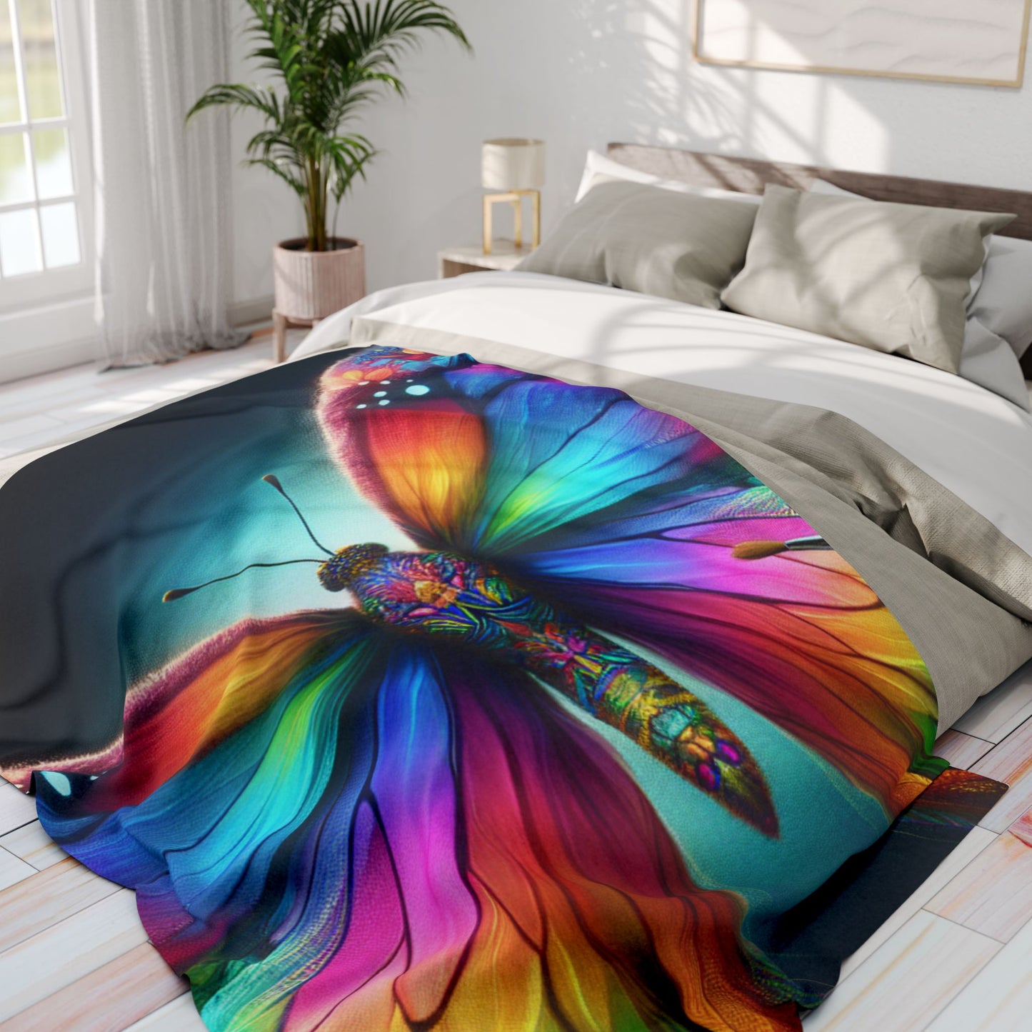 BUTTERFLY | Arctic Fleece Blanket