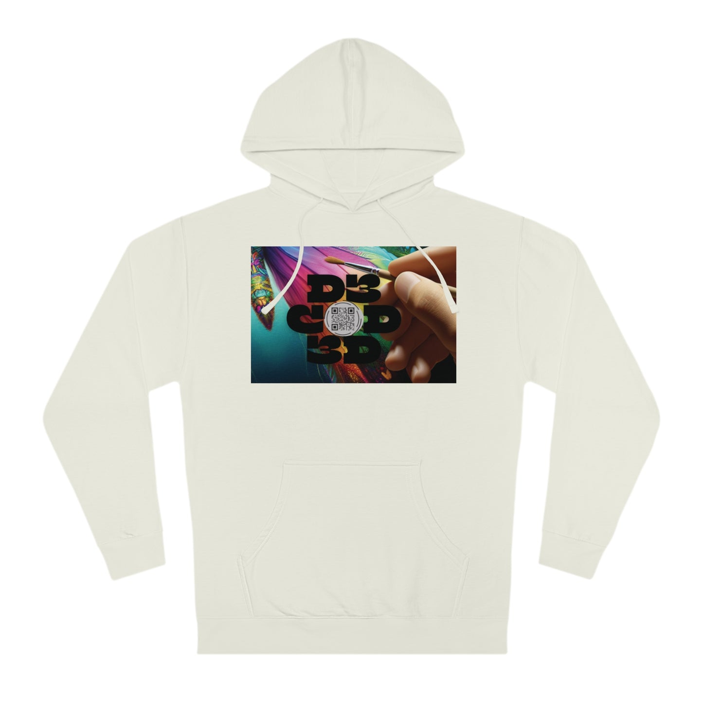 ENCODED | BE CREATIVE | Unisex Hooded Sweatshirt