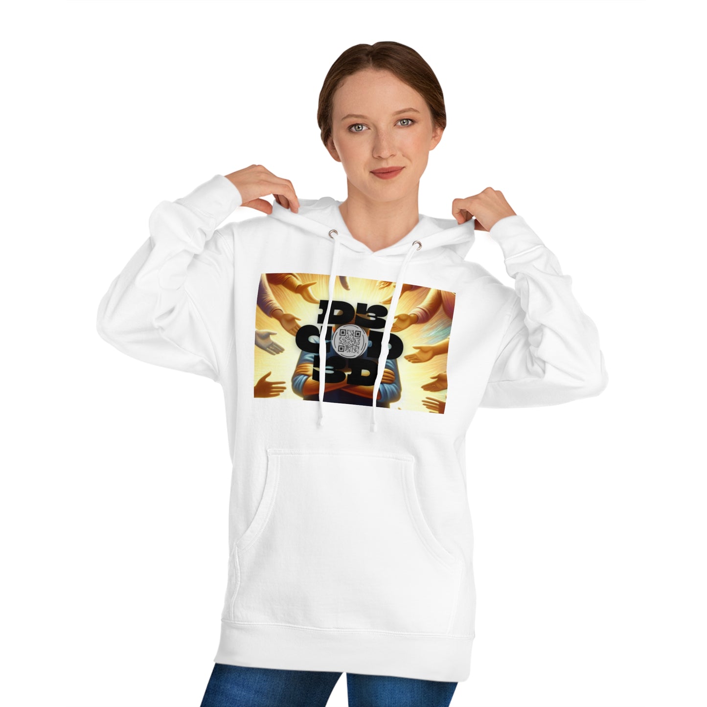 DECODED | YOU ARE NOT ALONE | Unisex Hooded Sweatshirt