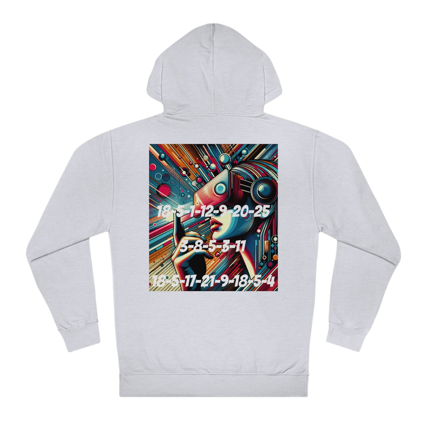 ENCODED | REALITY CHECK REQUIRED | Unisex Hooded Sweatshirt