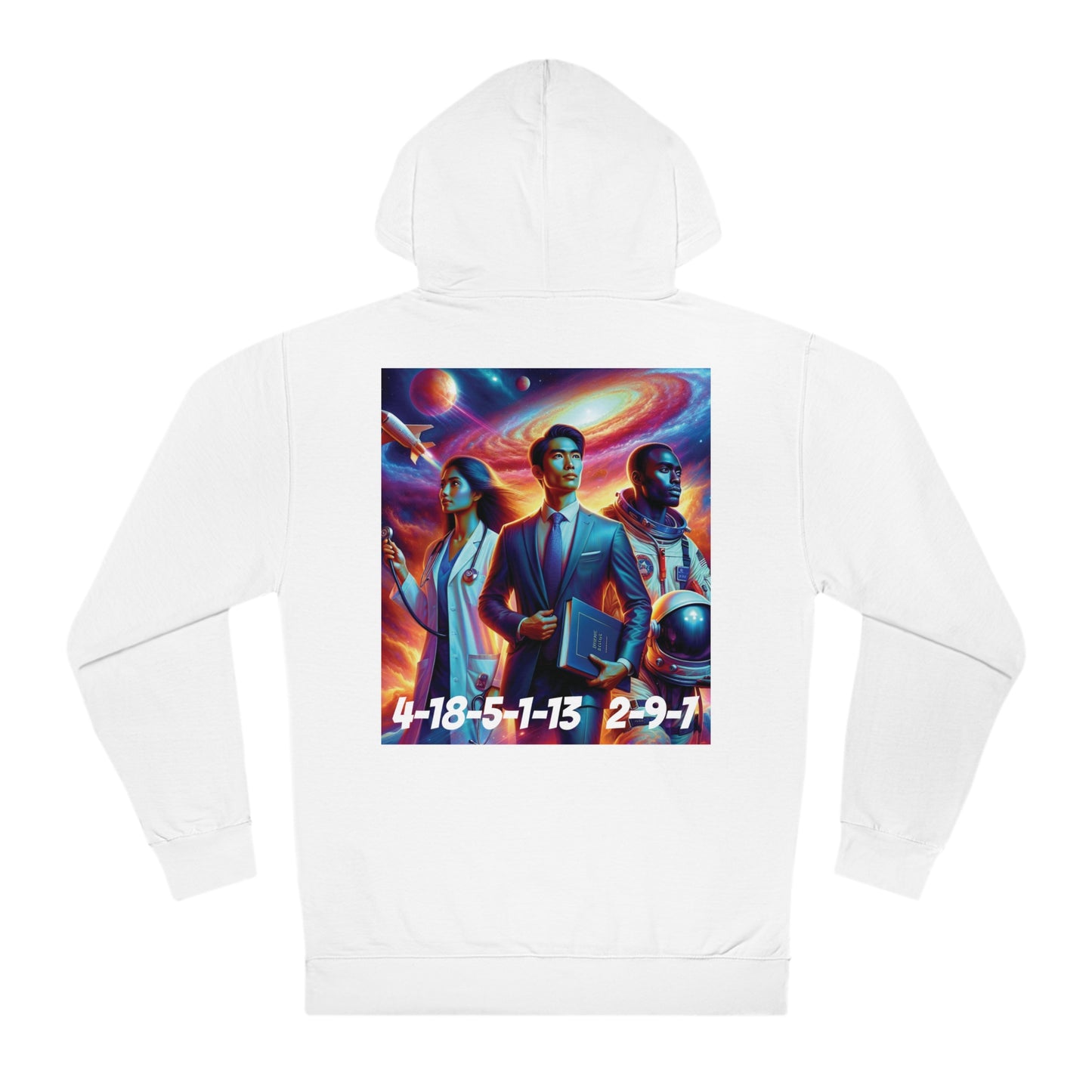 ENCODED | DREAM BIG | Unisex Hooded Sweatshirt