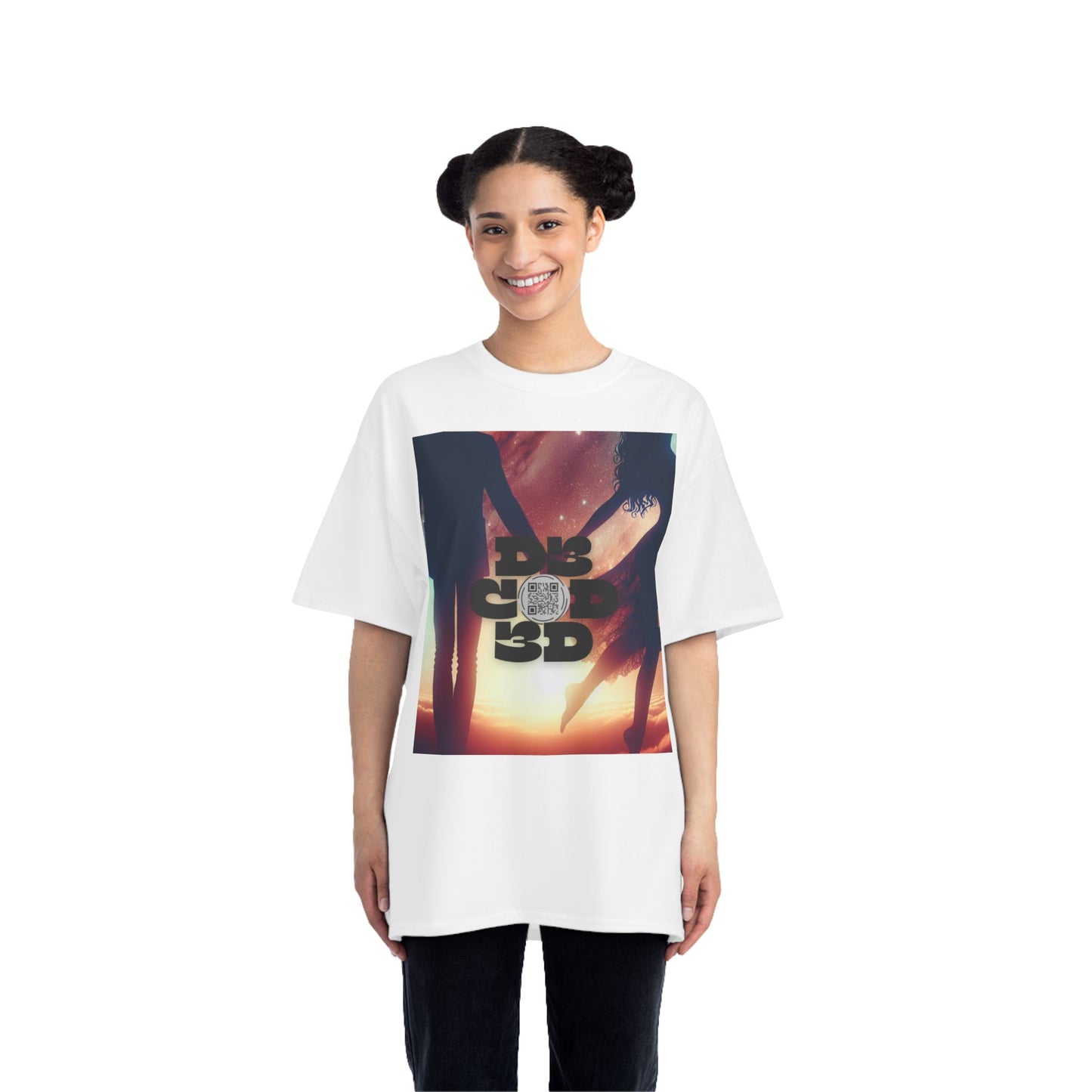 ENCODED | LOVE AND BE LOVED | Unisex Beefy-T® short-sleeve T-shirt