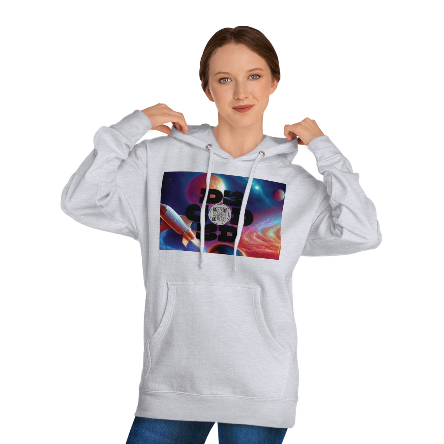 ENCODED | DREAM BIG | Unisex Hooded Sweatshirt