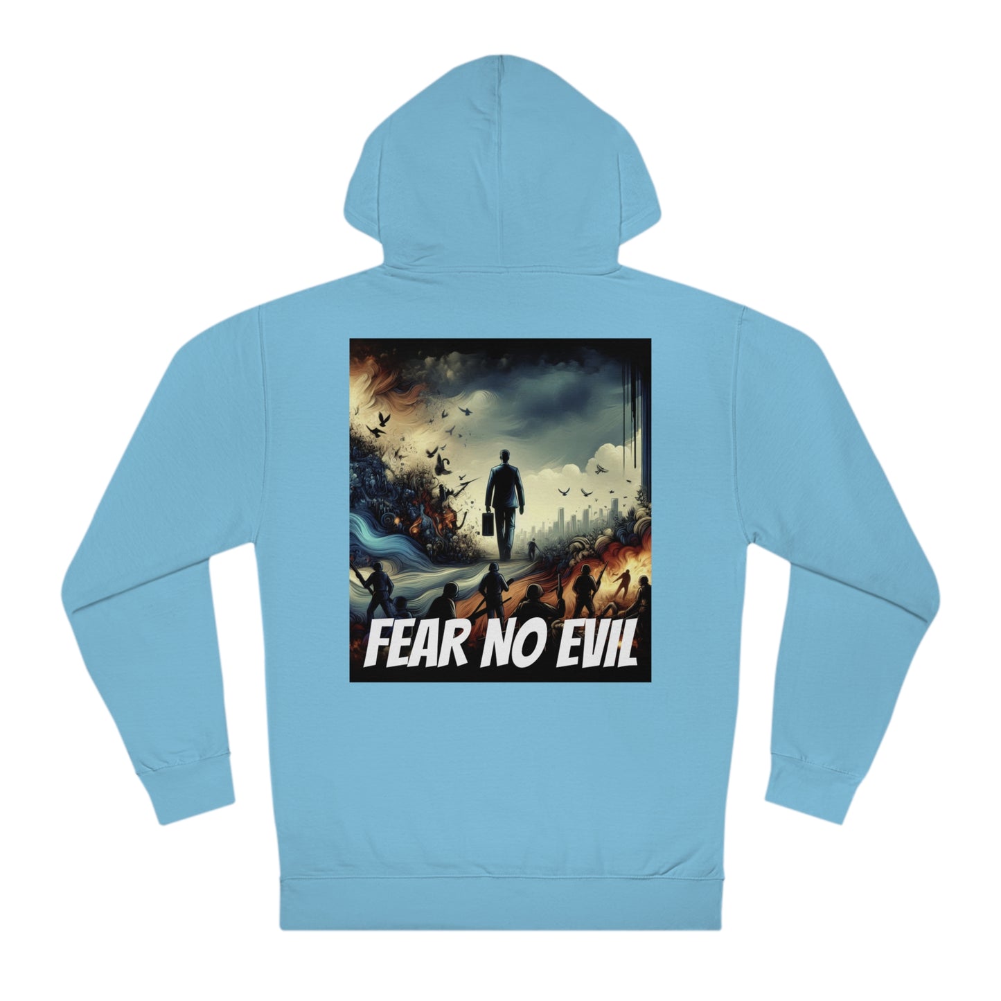 DECODED | FEAR NO EVIL | Unisex Hooded Sweatshirt