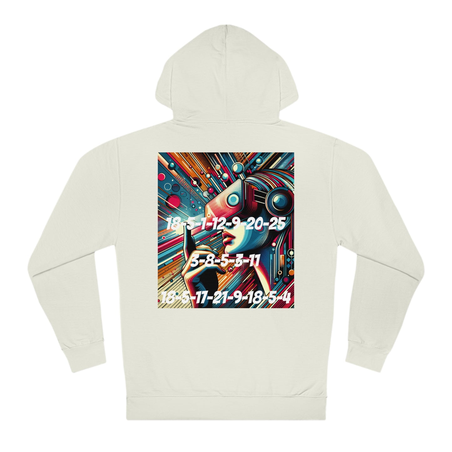 ENCODED | REALITY CHECK REQUIRED | Unisex Hooded Sweatshirt