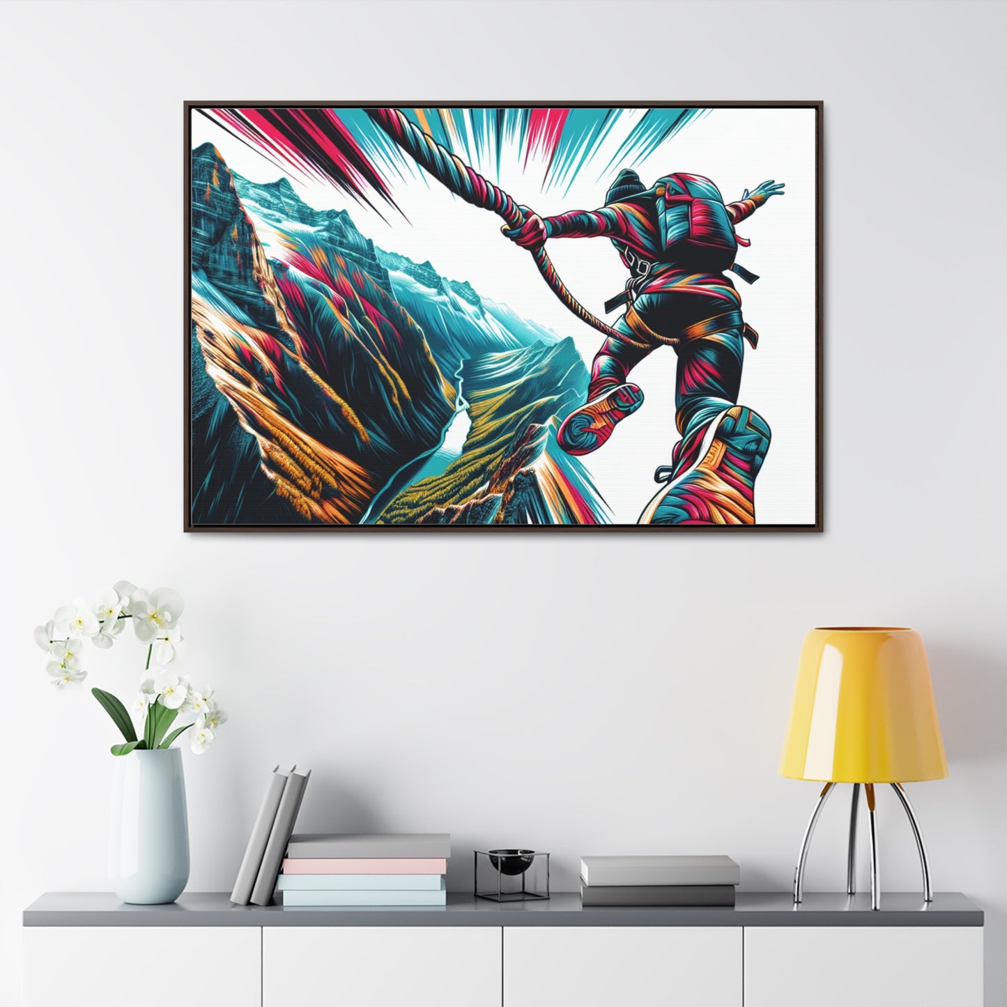 STAY ADVENTUROUS | Horizontal Framed Canvas