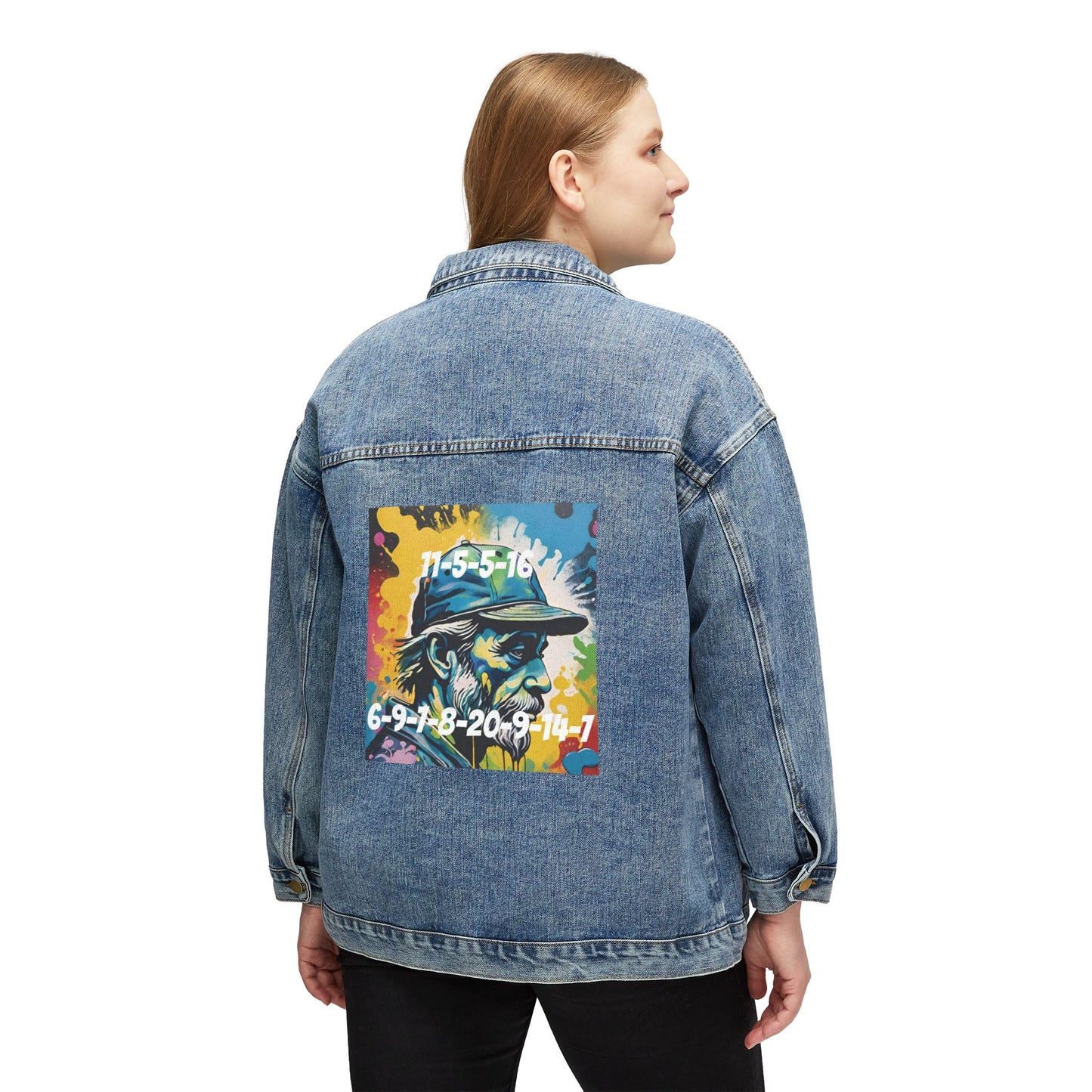 KEEP FIGHTING [SpecialEdition] Women's Denim Jacket