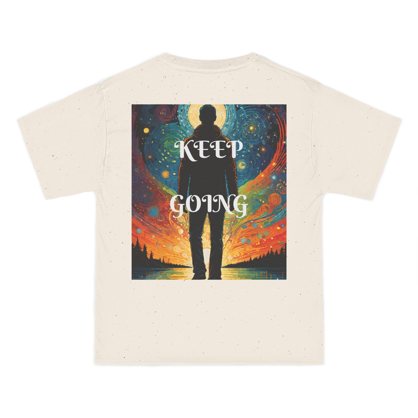 DECODED | KEEP GOING | Unisex Beefy-T® short-sleeve T-shirt