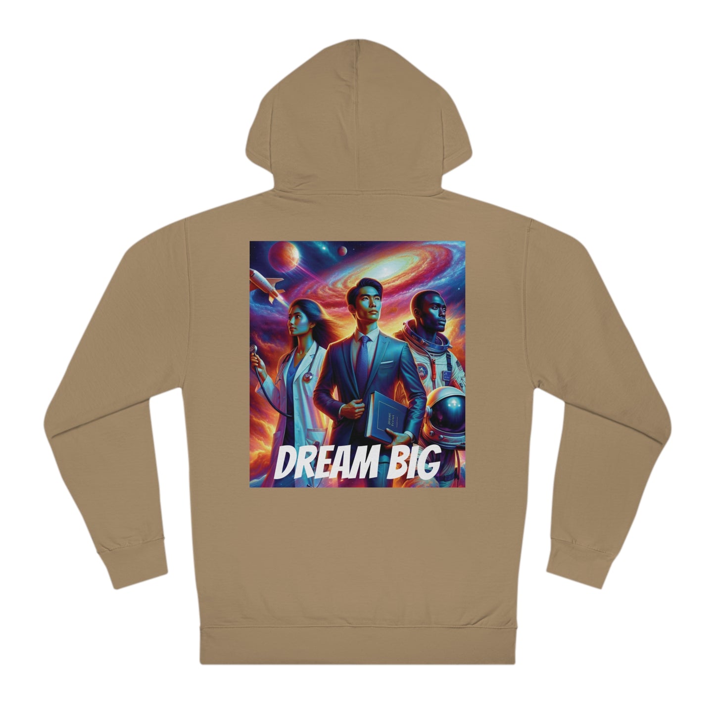 DECODED | DREAM BIG | Unisex Hooded Sweatshirt