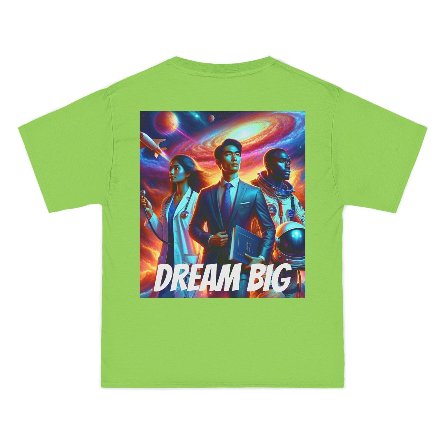 DECODED | DREAM BIG | Unisex Beefy-T® short-sleeve T-shirt