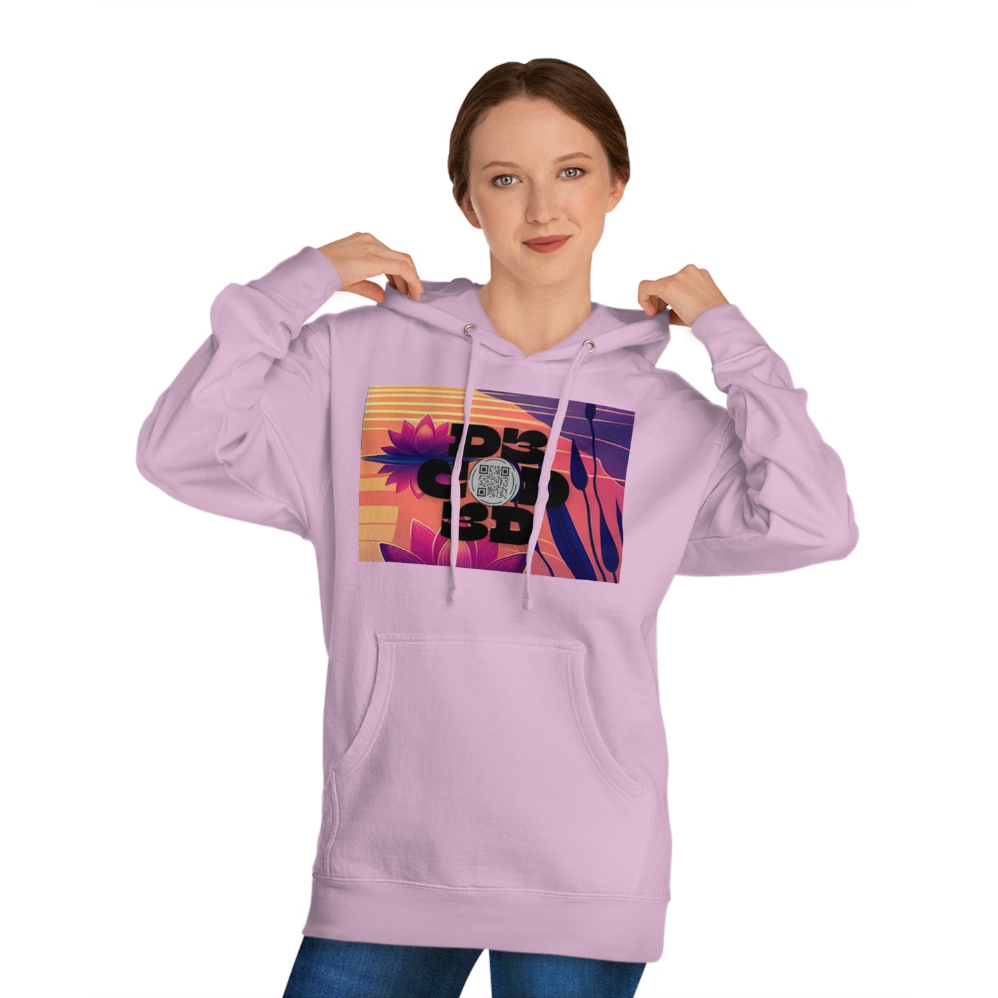 ENCODED | INNER PEACE BEGINS WITH YOU | Unisex Hooded Sweatshirt