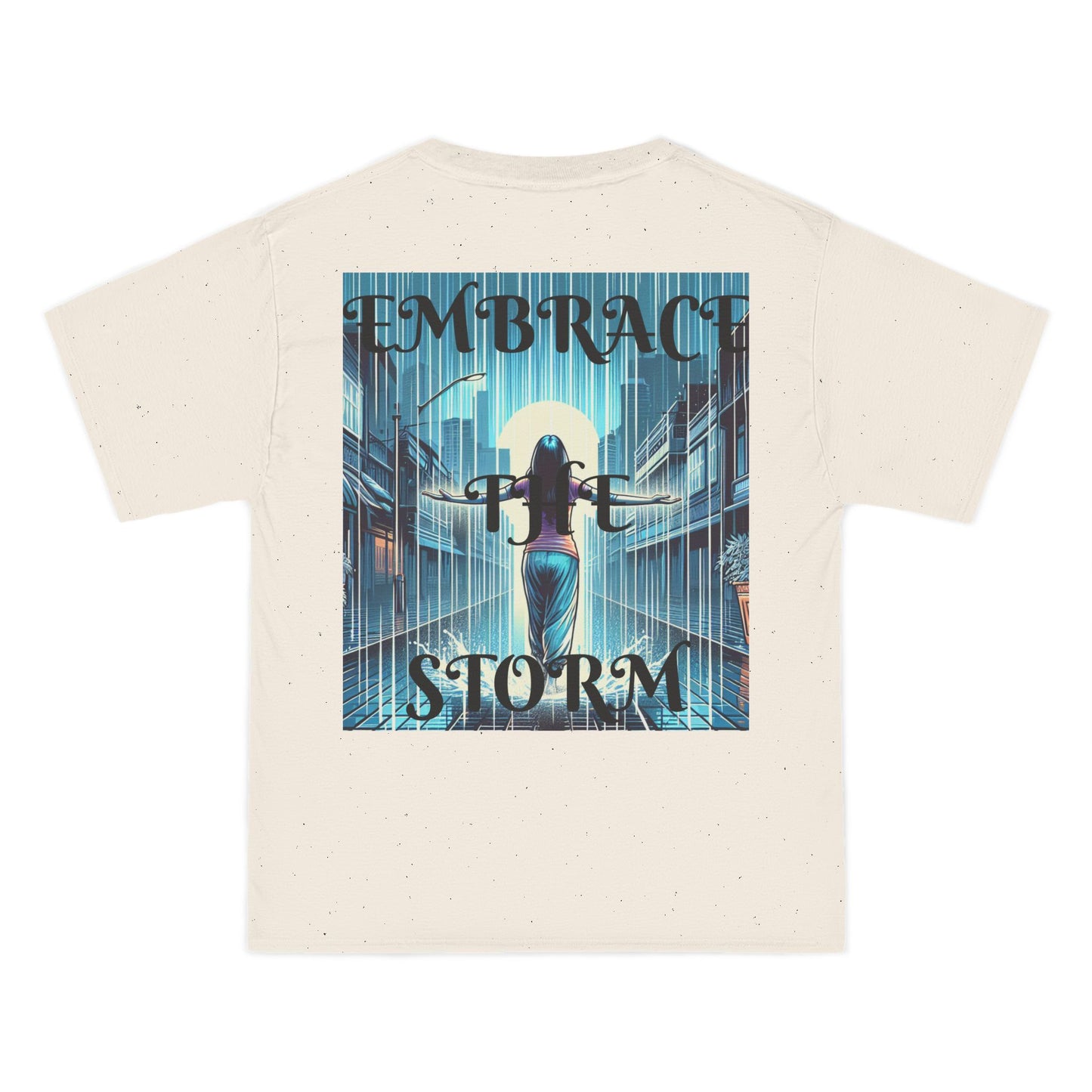 DECODED | EMBRACE THE STORM | Unisex Beefy-T®  Short-Sleeve T-Shirt