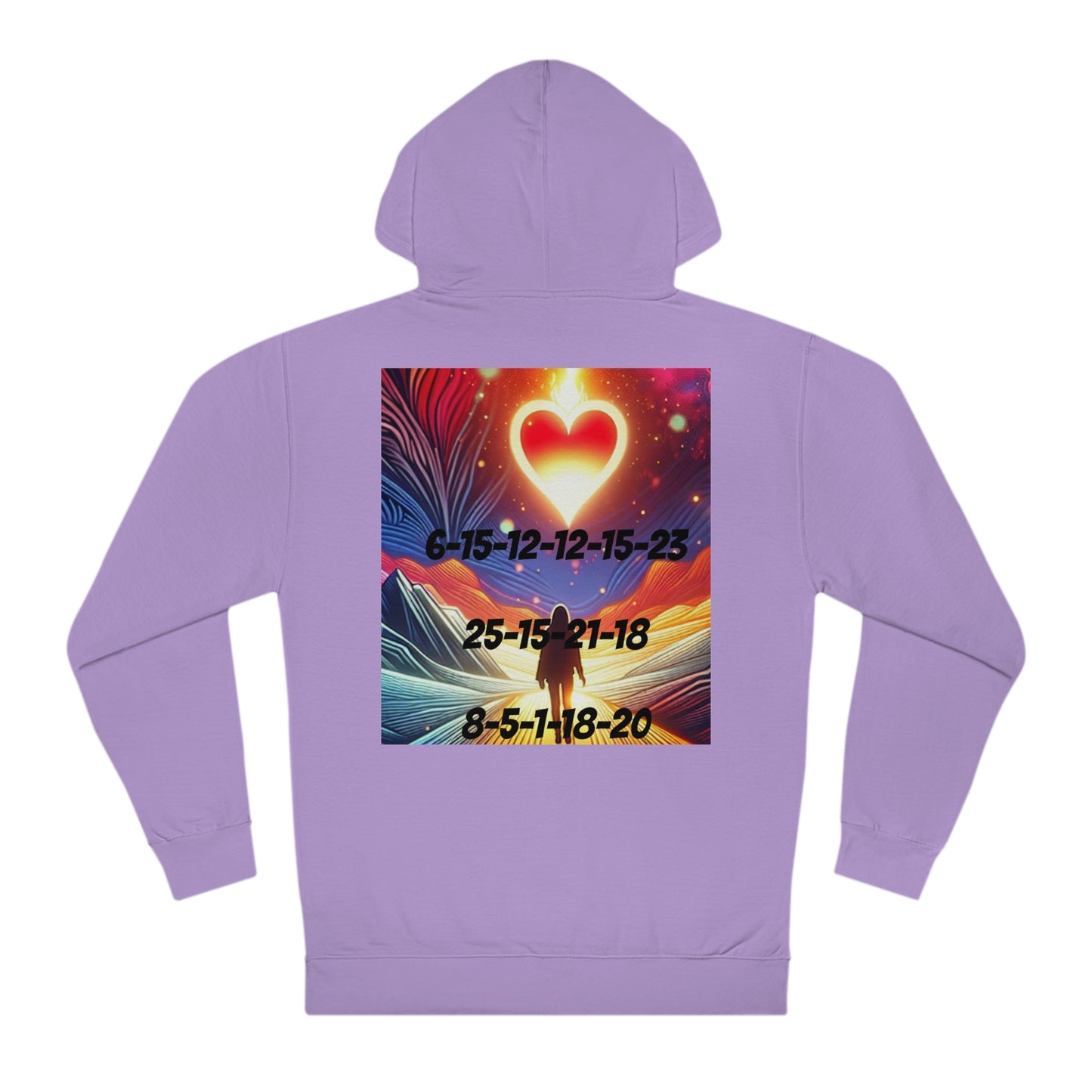 ENCODED | FOLLOW YOUR HEART | Unisex Hooded Sweatshirt