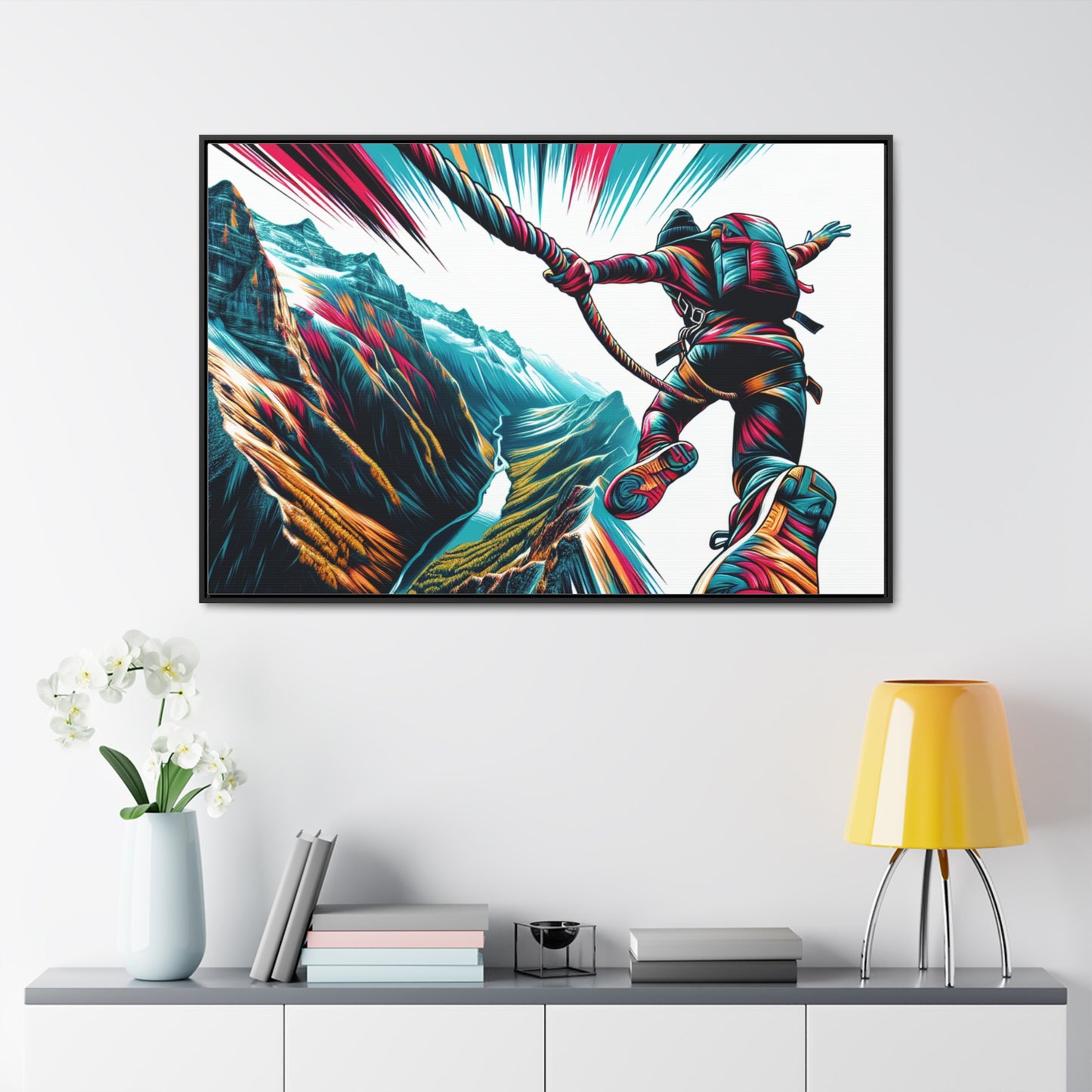 STAY ADVENTUROUS | Horizontal Framed Canvas