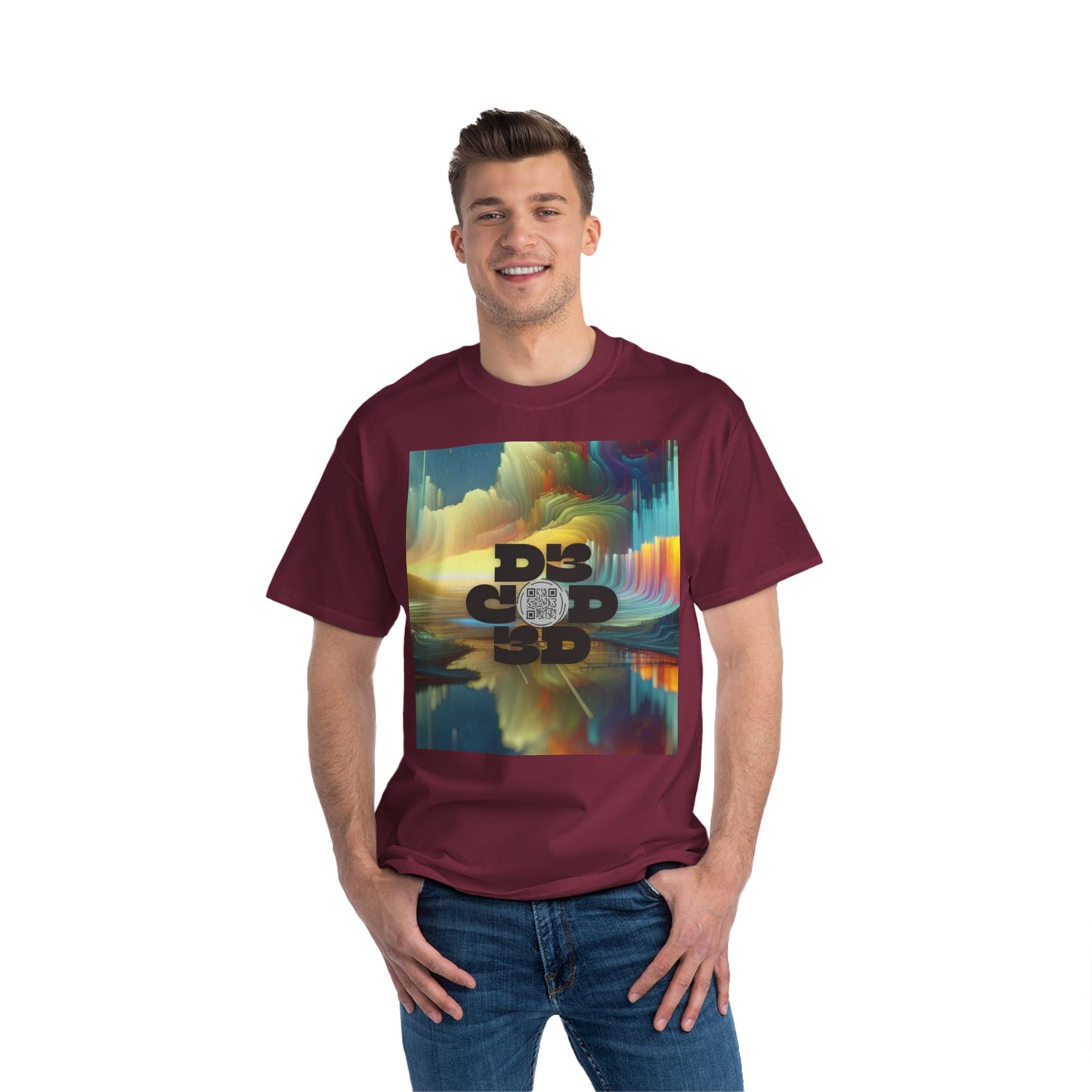 NO CODE | JOURNEY TO THE UNKNOWN | Unisex Beefy-T® short-sleeve T-shirt