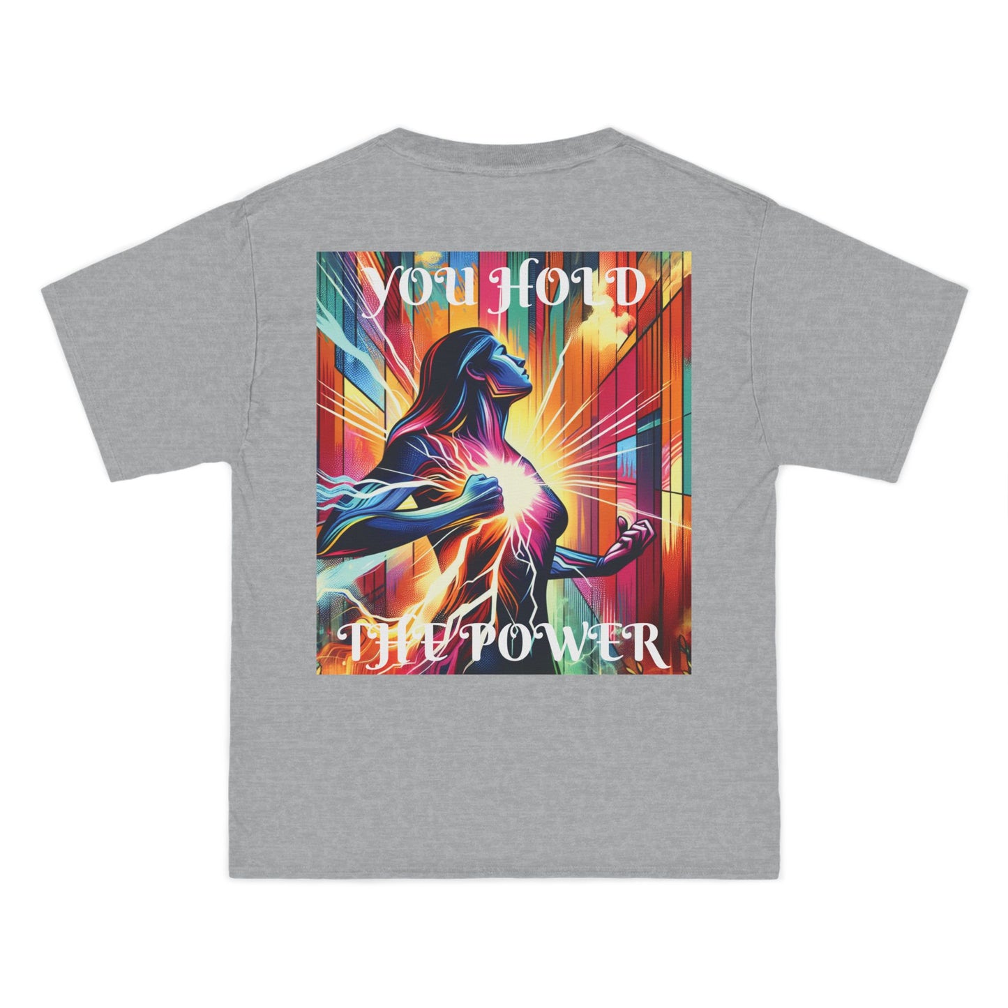 DECODED | YOU HOLD THE POWER | Unisex Beefy-T®  Short-Sleeve T-Shirt