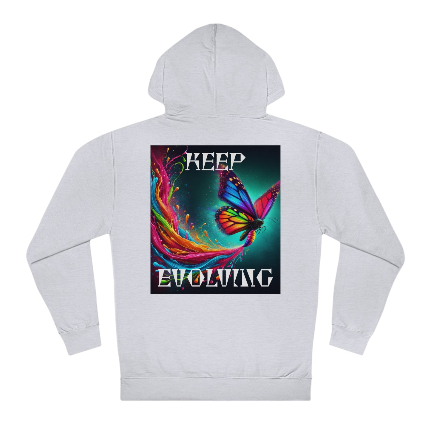 DECODED | KEEP EVOLVING |Unisex Hooded Sweatshirt