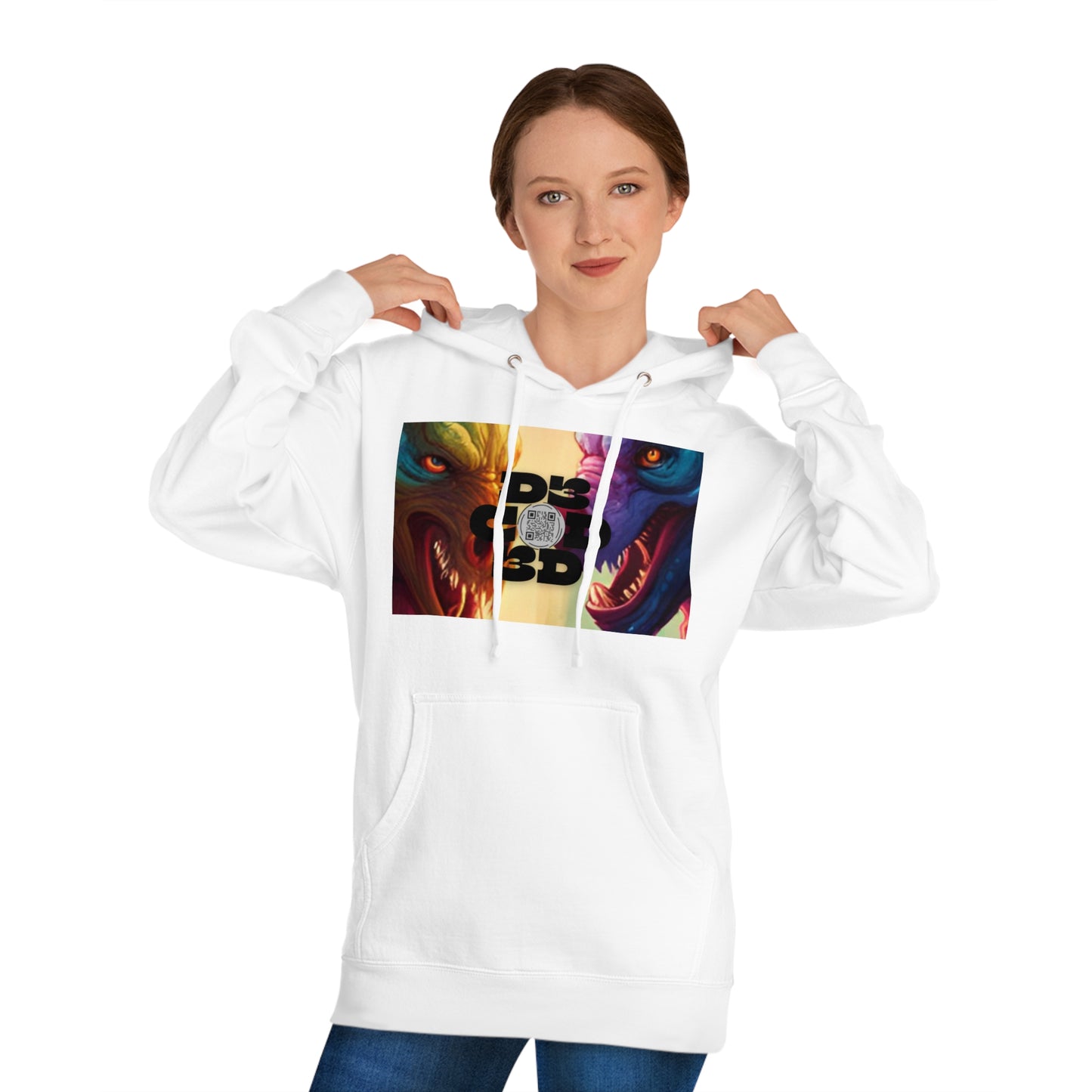 ENCODED | EMBRACE YOUR STRENGTH | Unisex Hooded Sweatshirt